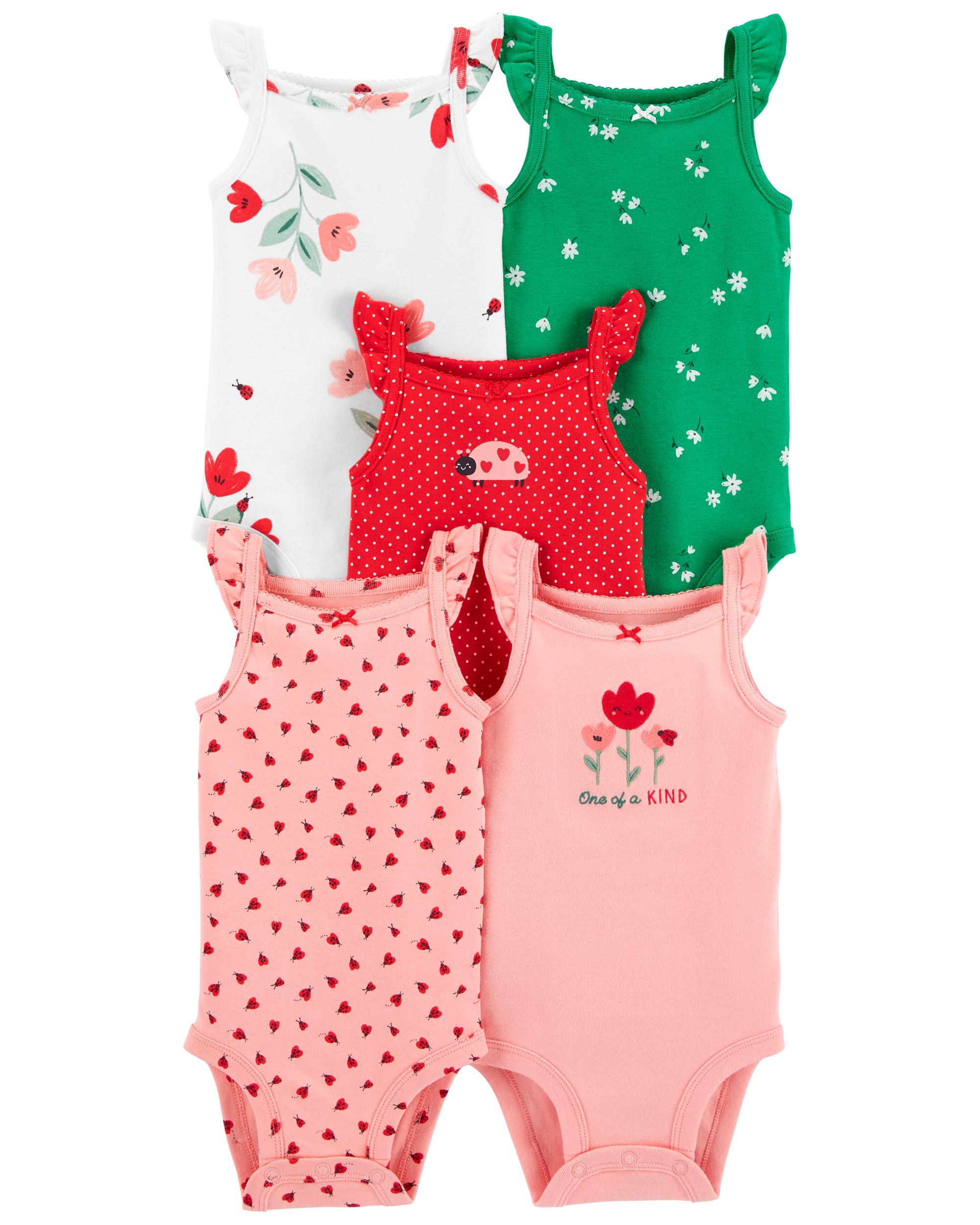 5Pack Tank Bodysuits