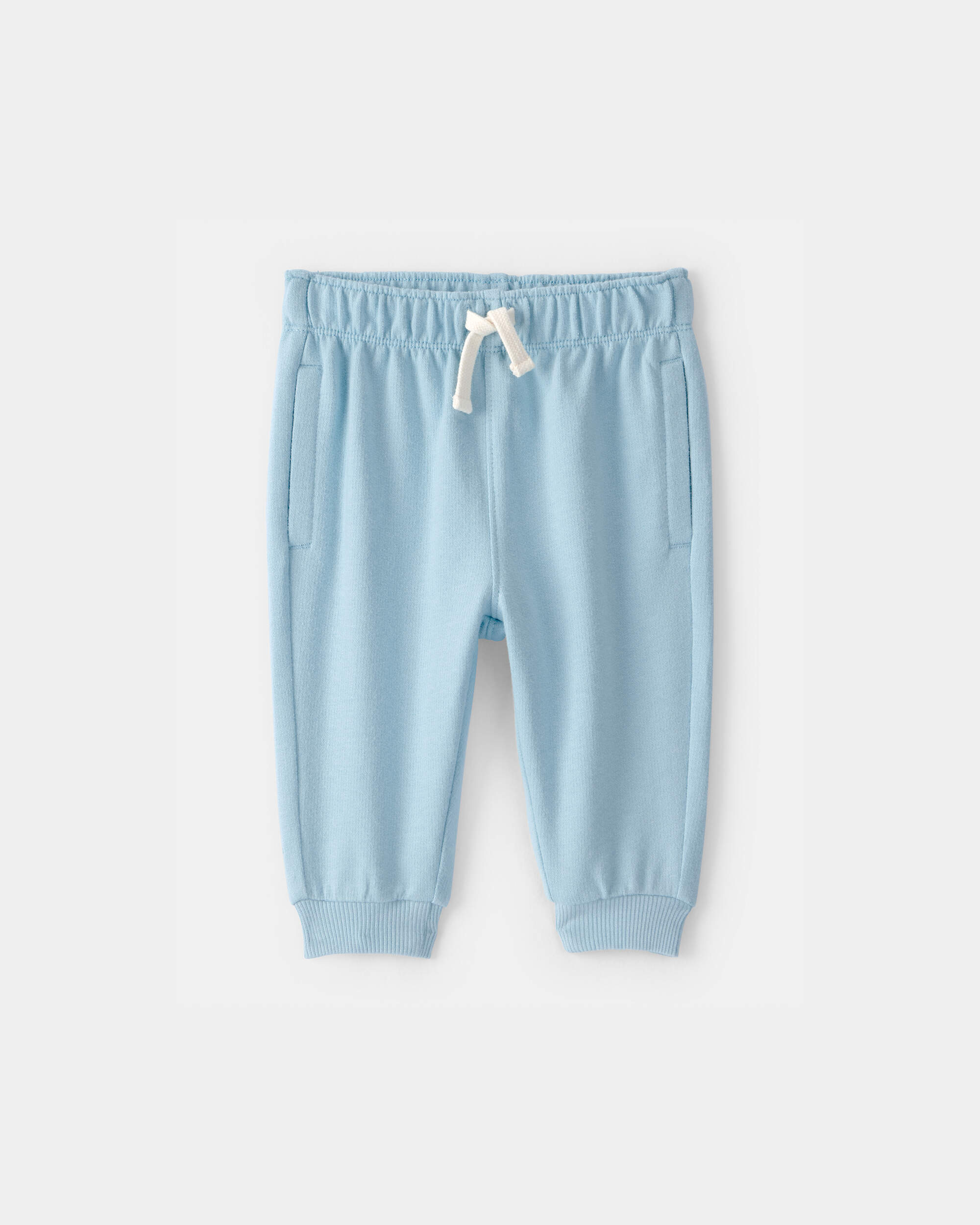 Baby Boy French Terry Pants - Blue