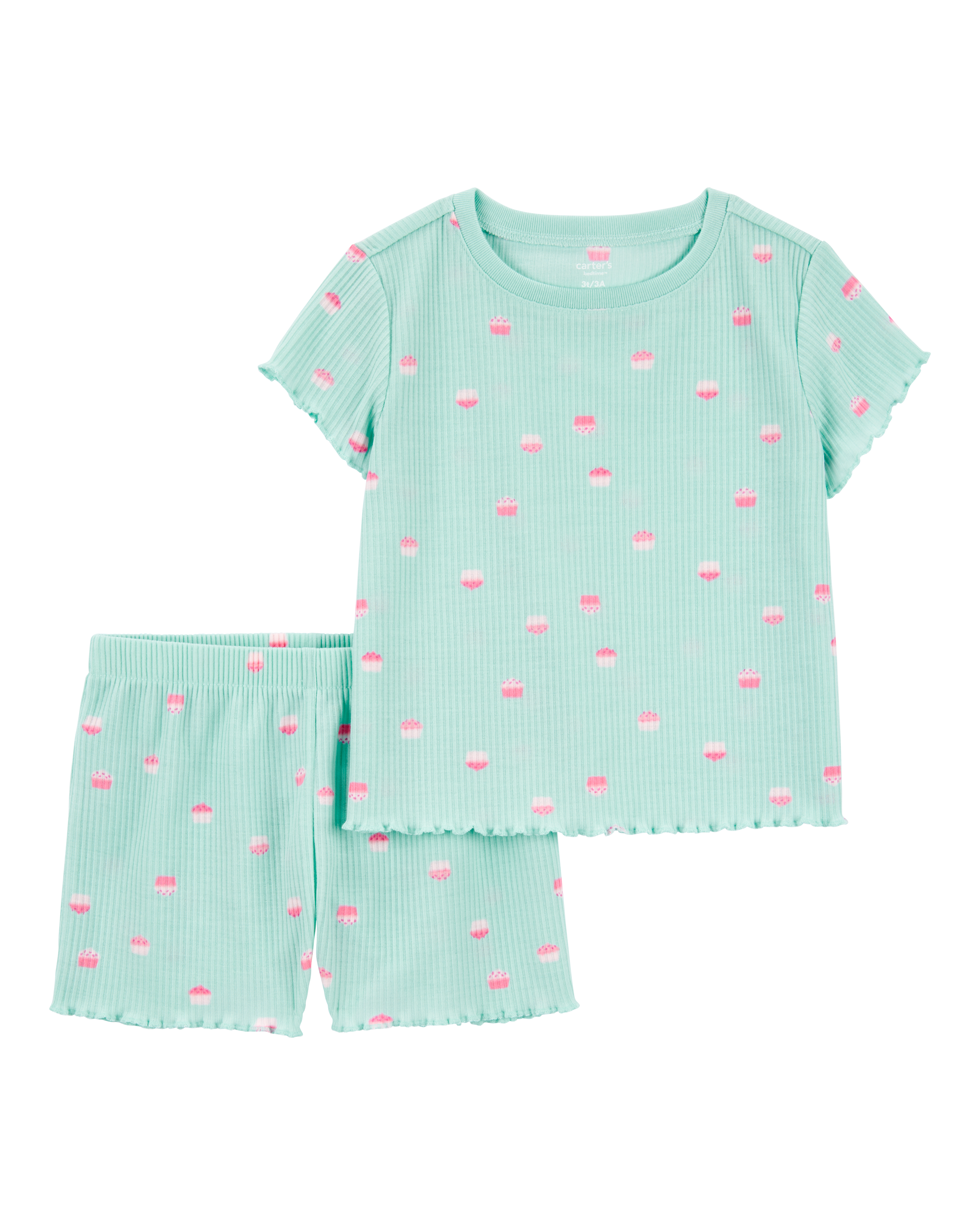 Toddler 2-Piece Cupcake Loose Fit Pyjamas