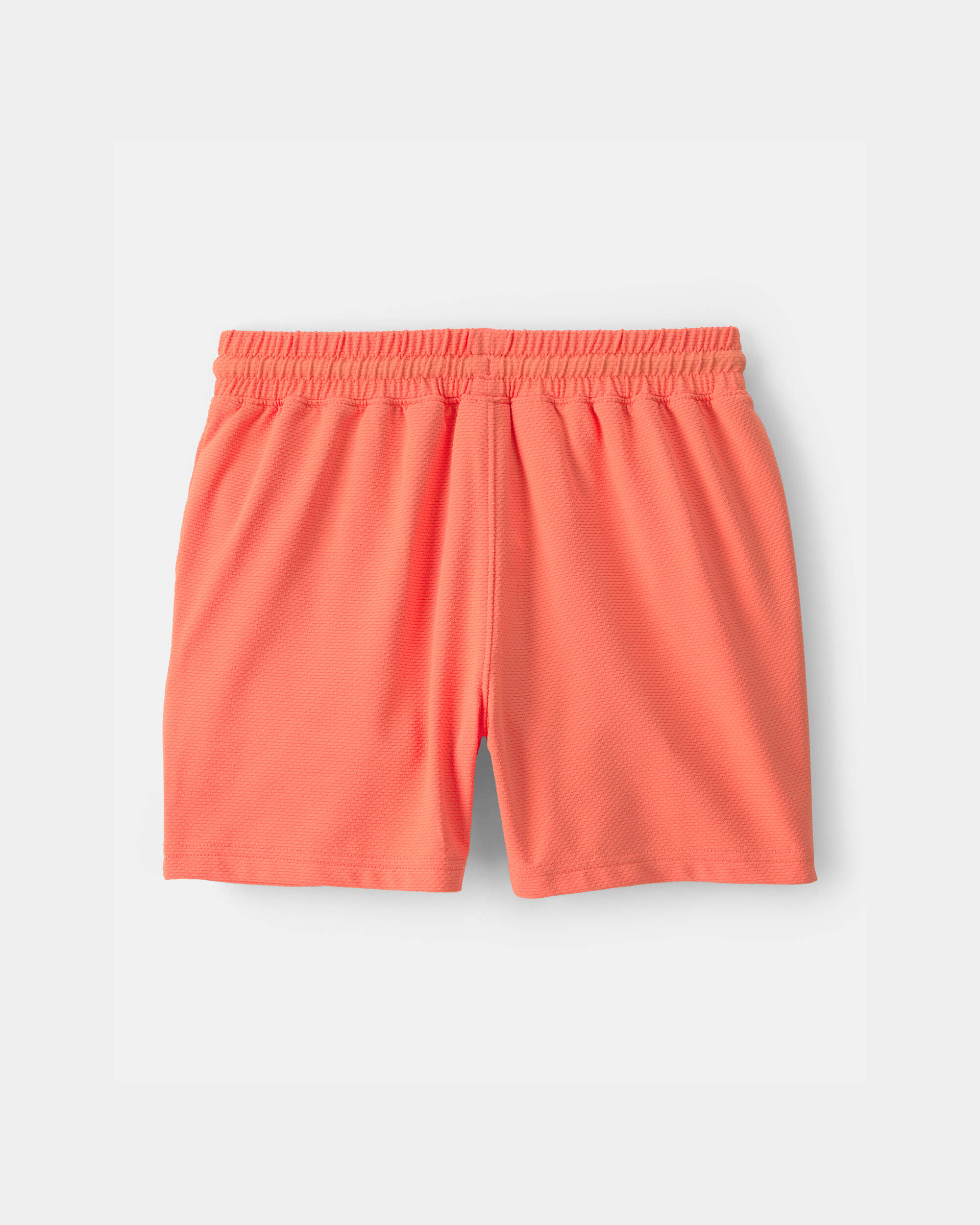 Boys Mesh Active Shorts - Orange