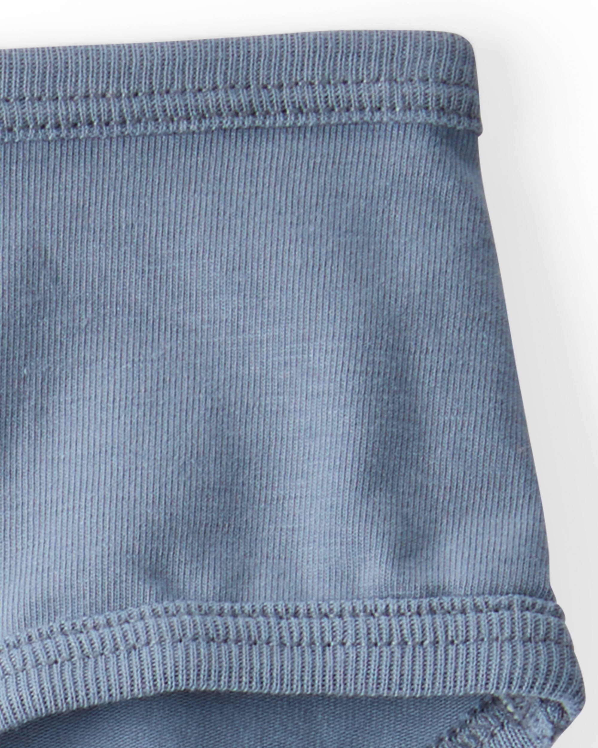 Girls 3-Pack toddler underwear. Made with certified organic cotton.