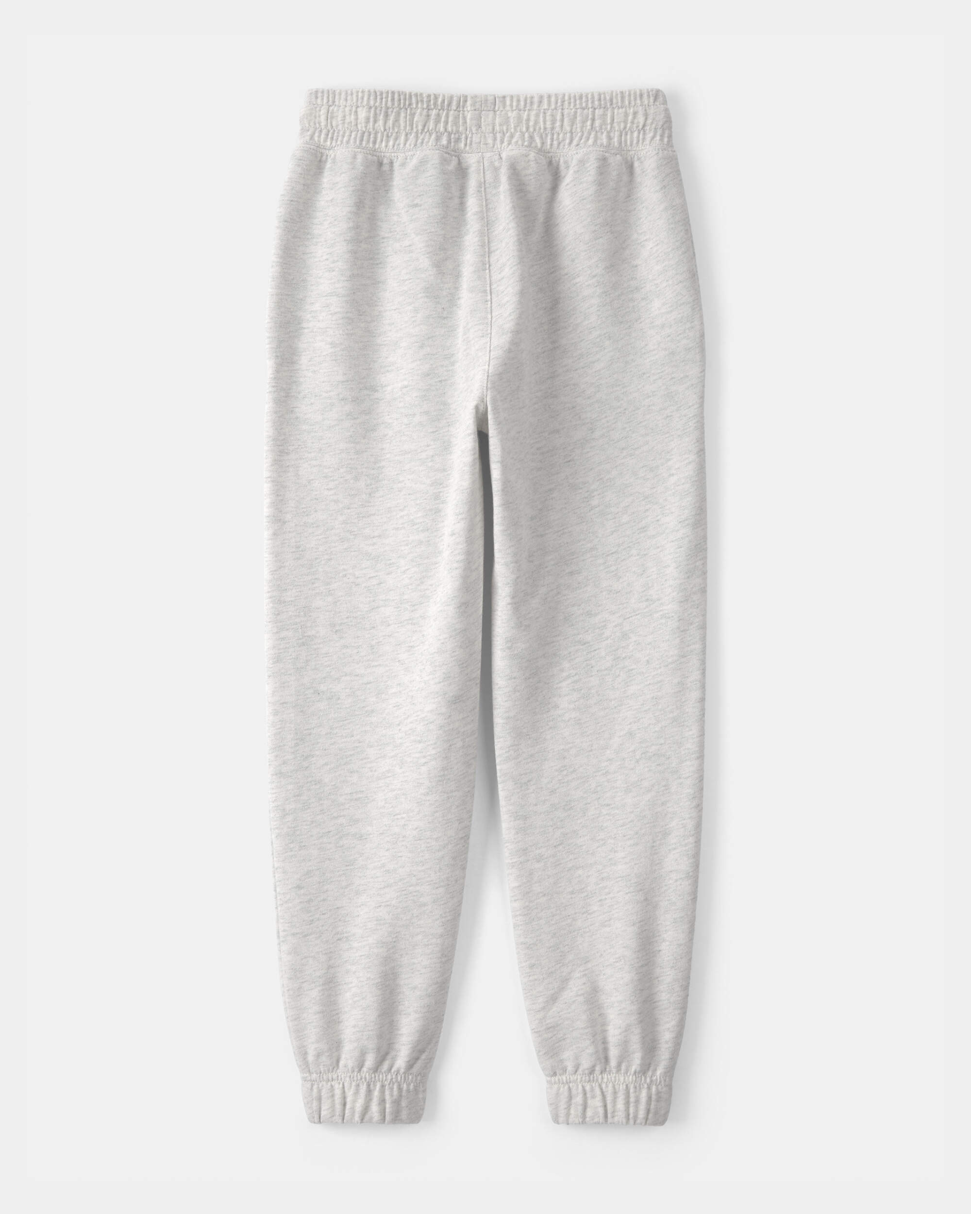 Boys French Terry Joggers - Heather Grey