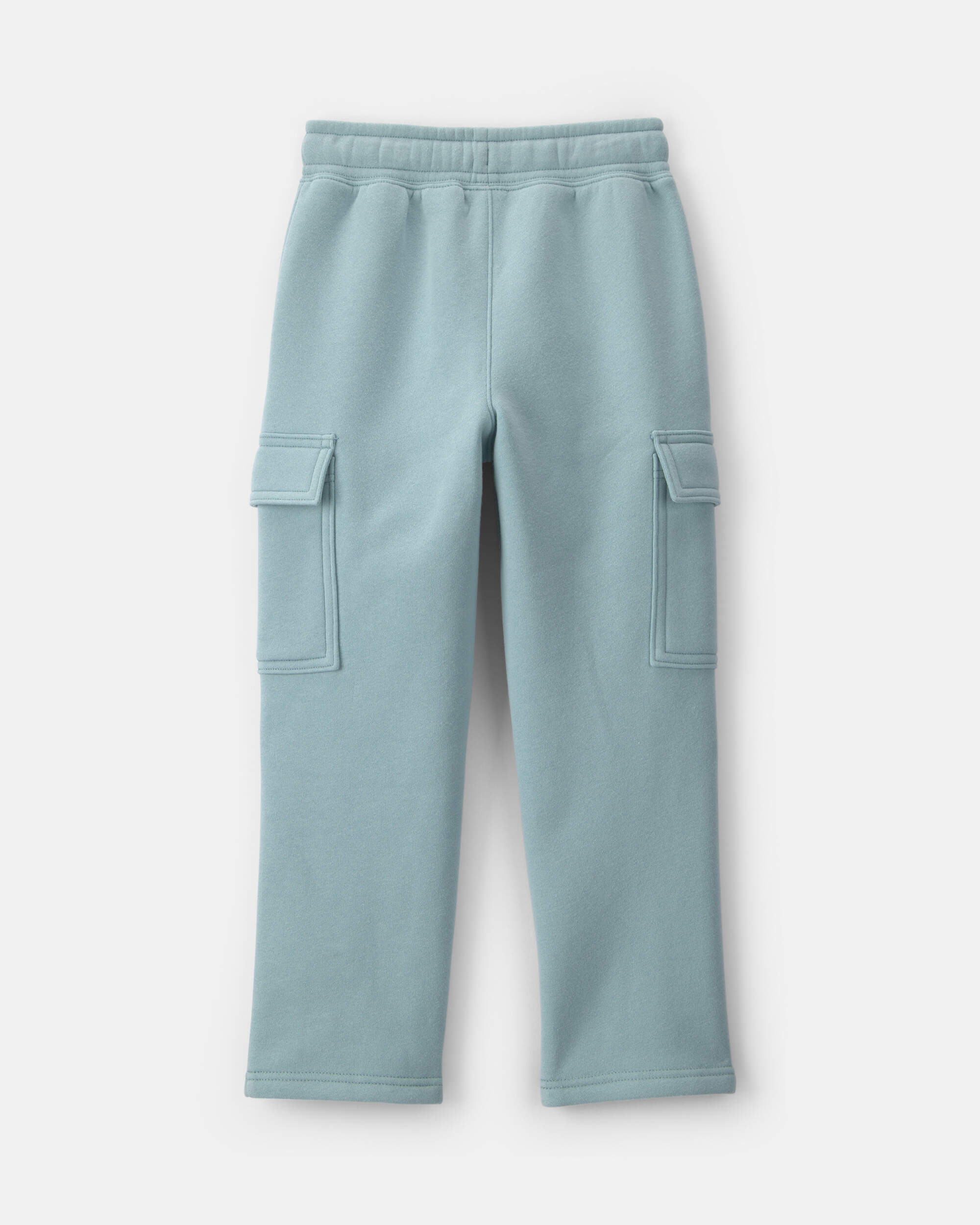 Boys Fleece Cargo Pants - Blue