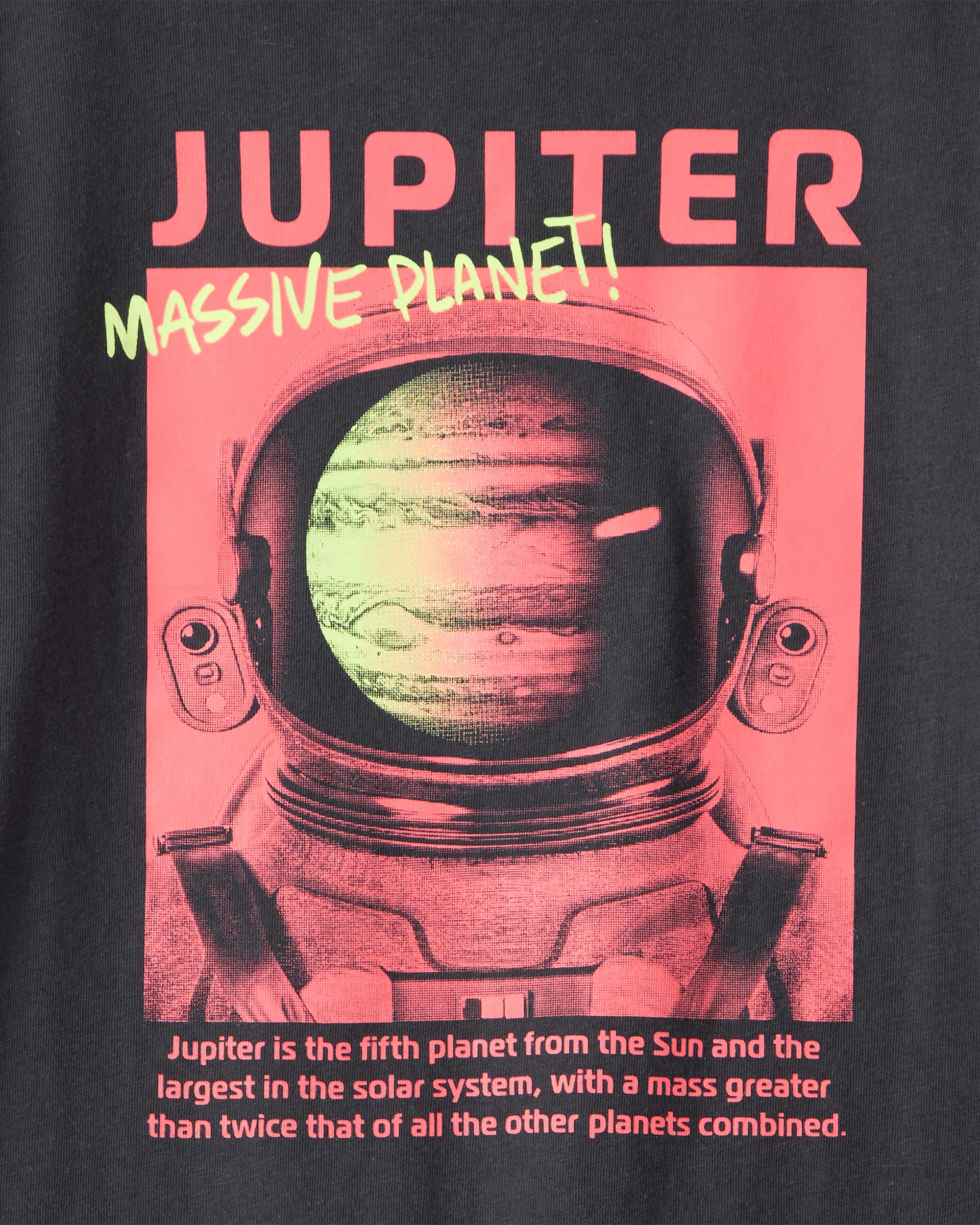 Boys Planet Long-Sleeve Graphic Tee - Black