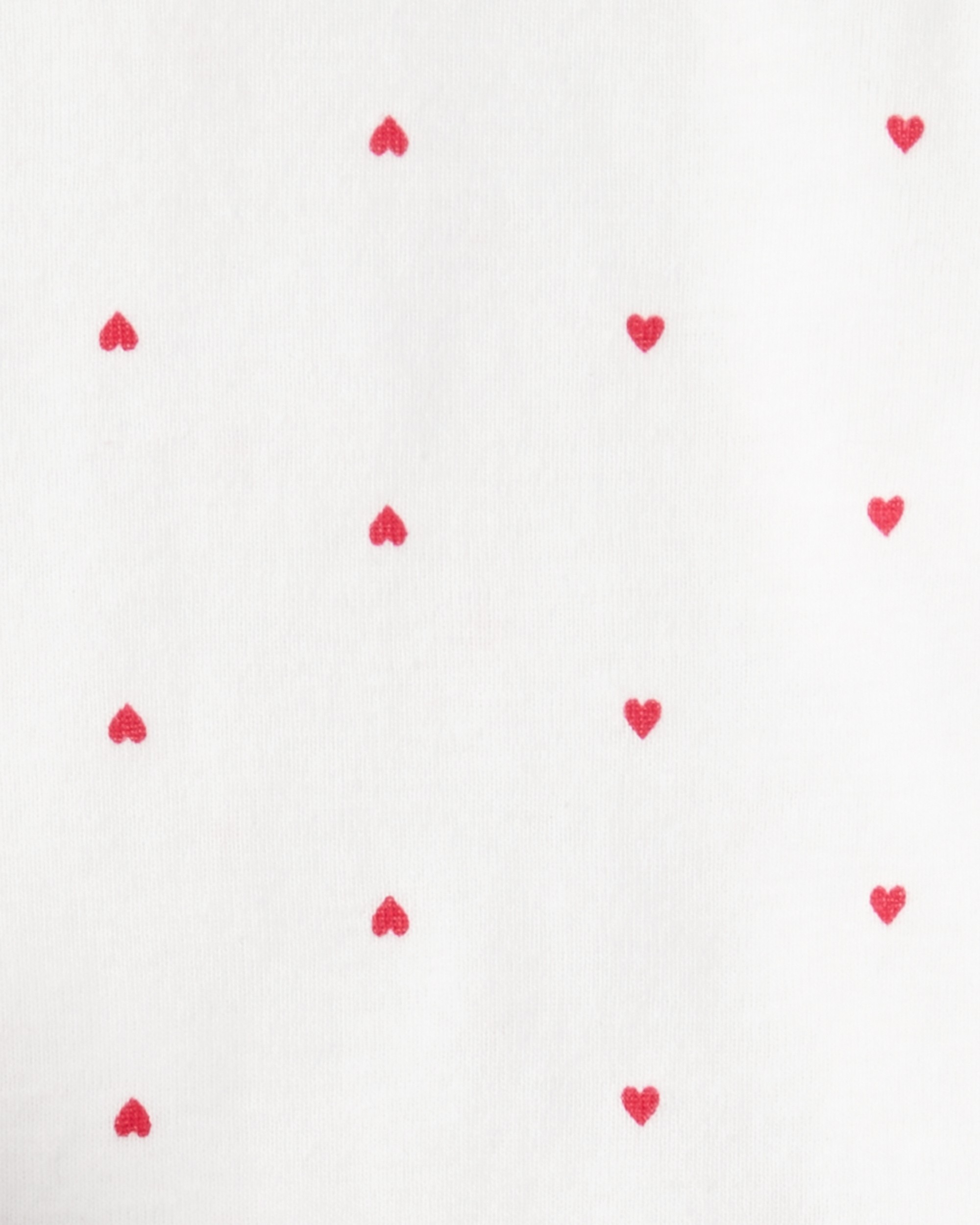 Baby Girl 3-Piece Heart Quilted Vest Outfit Set - Red