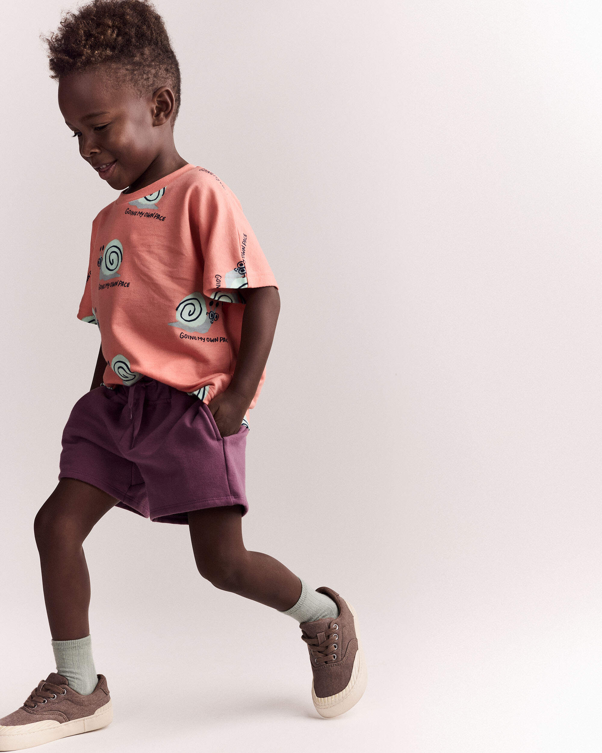 Toddler City Park™ Short - Burgundy