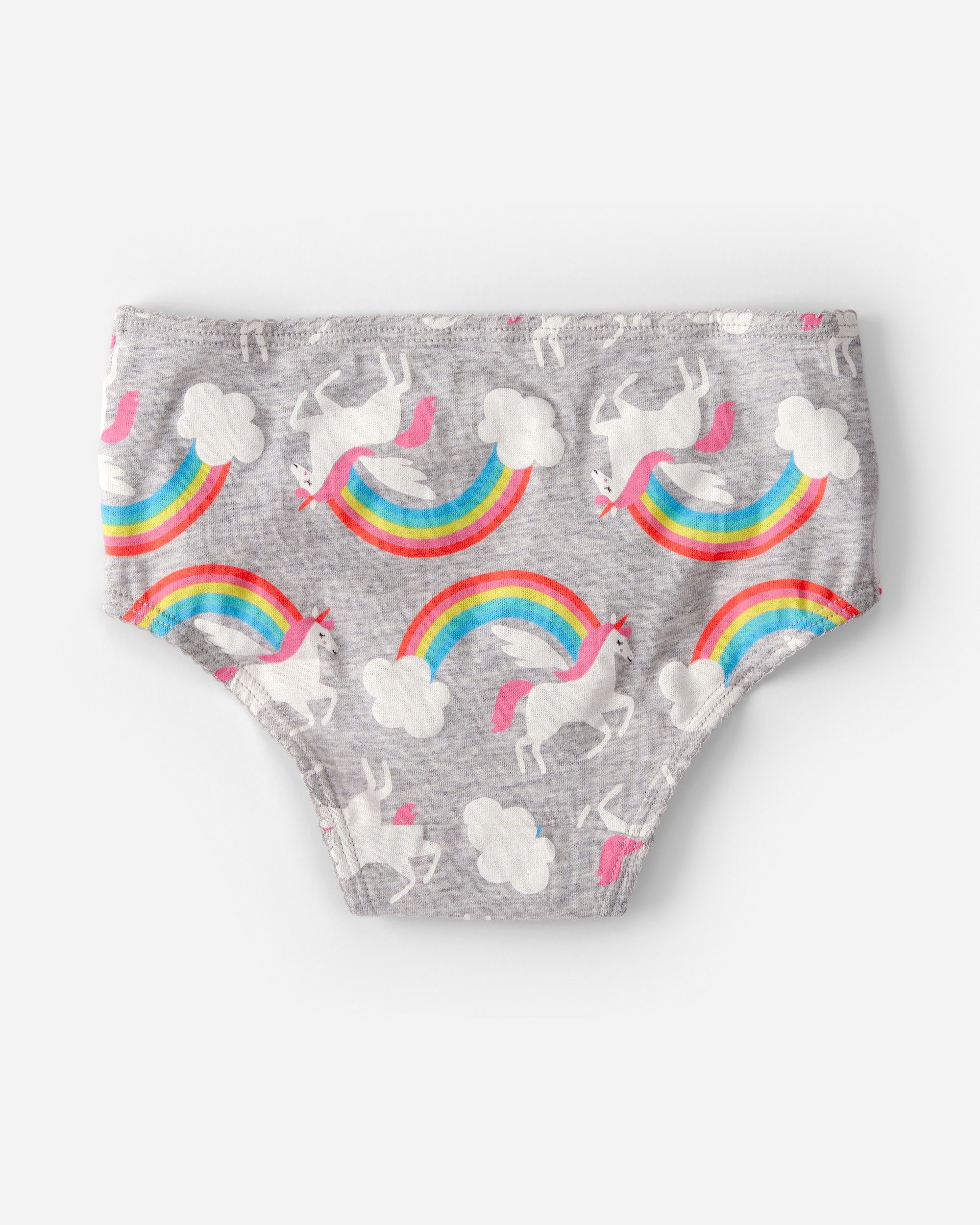 Girls 7-Pack Rainbow Unicorn Brief Underwear