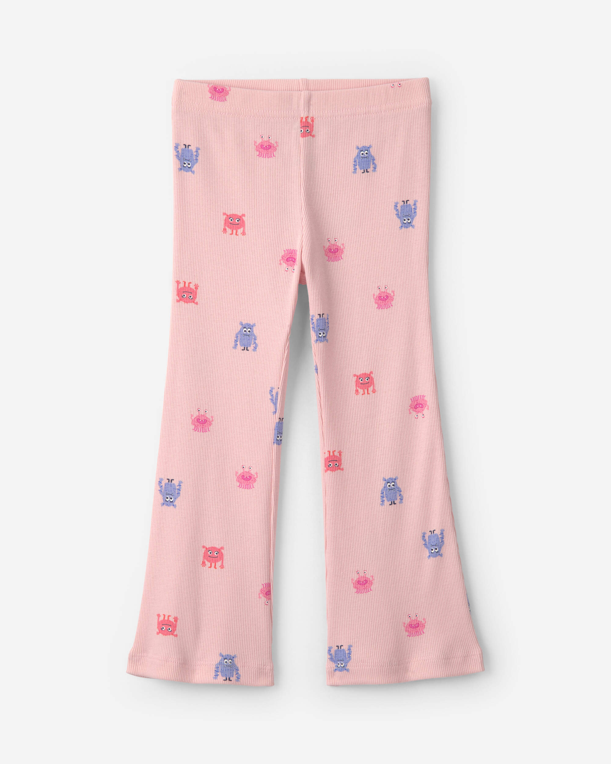 Baby Girl 2-Piece Monster Fleece Hoodie & Pant Set - Pink