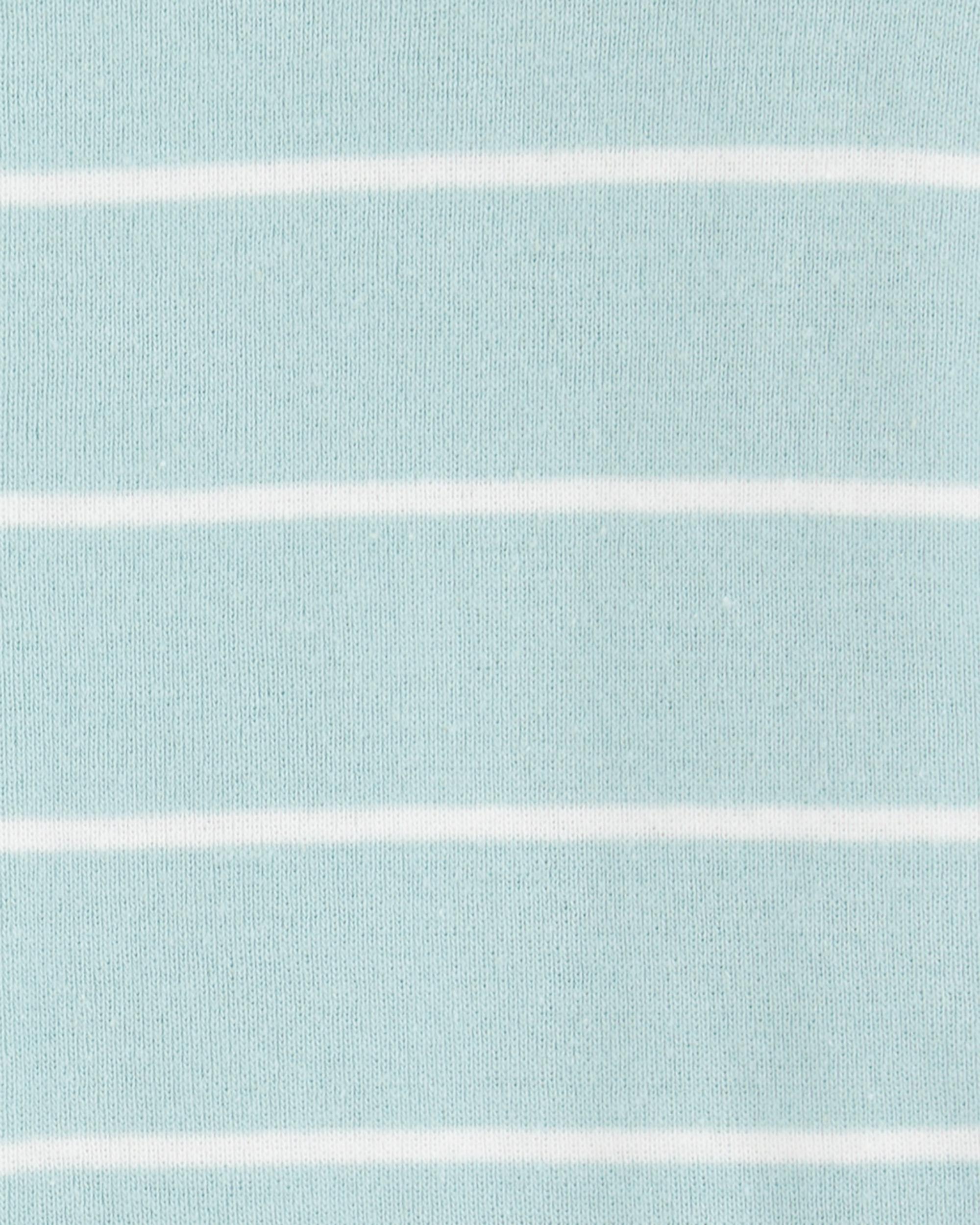 Baby 1-Piece Striped 100% Snug Fit Cotton Romper Pyjamas