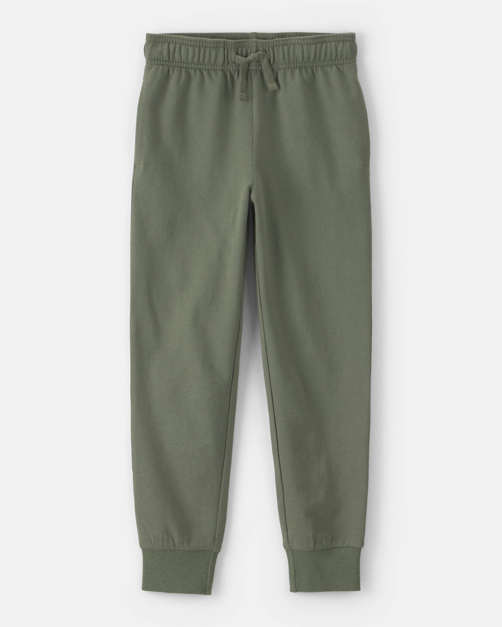 Boys French Terry Joggers - Green