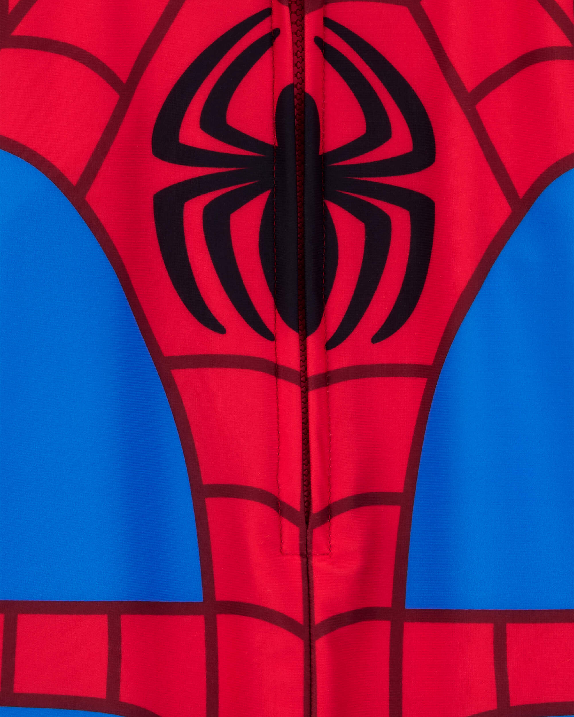 Toddler Marvel™ Spider-Man 1-Piece Rashguard Swimsuit - Blue/Red