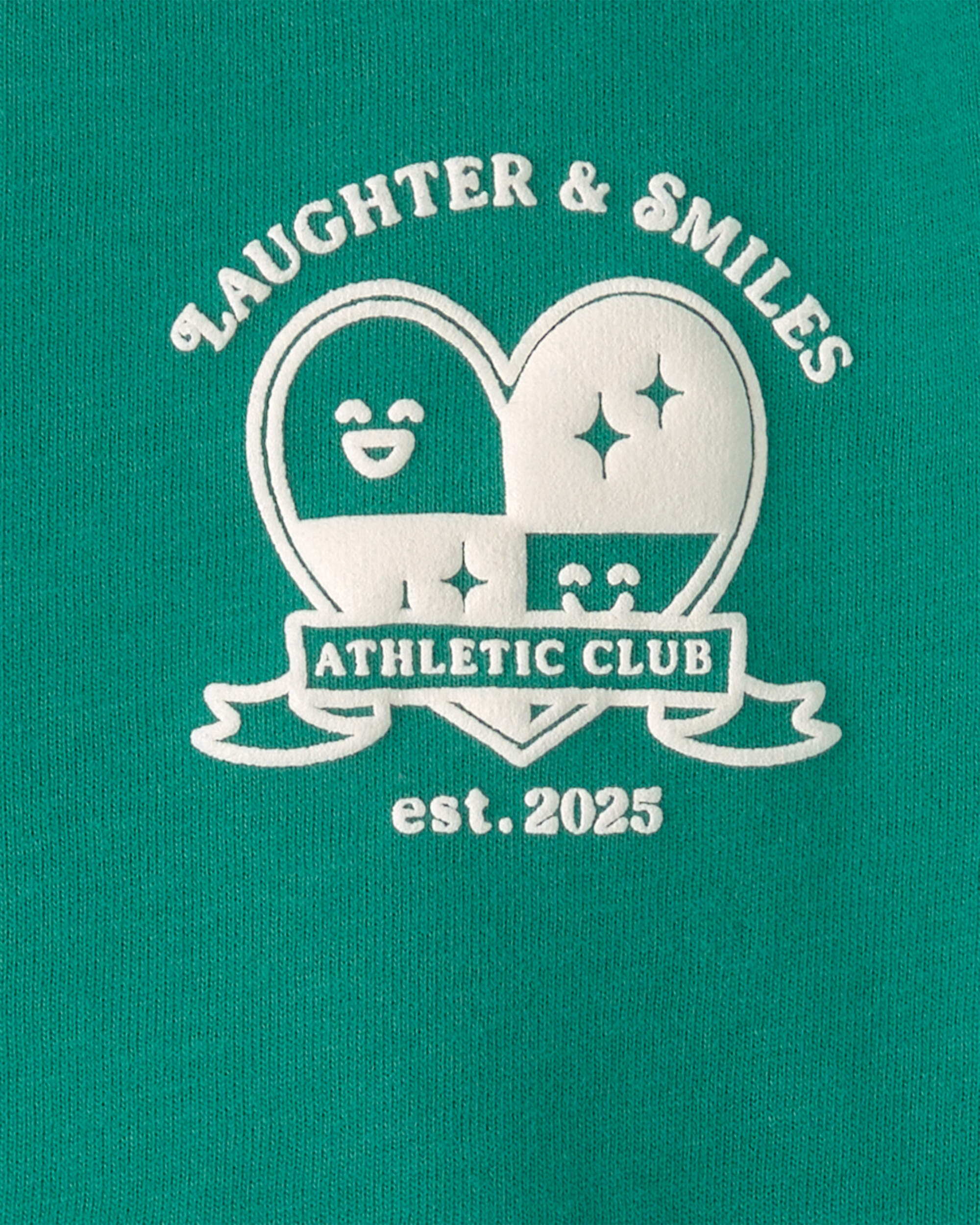 Baby Girl 'Laughter & Smiles' Top - Green