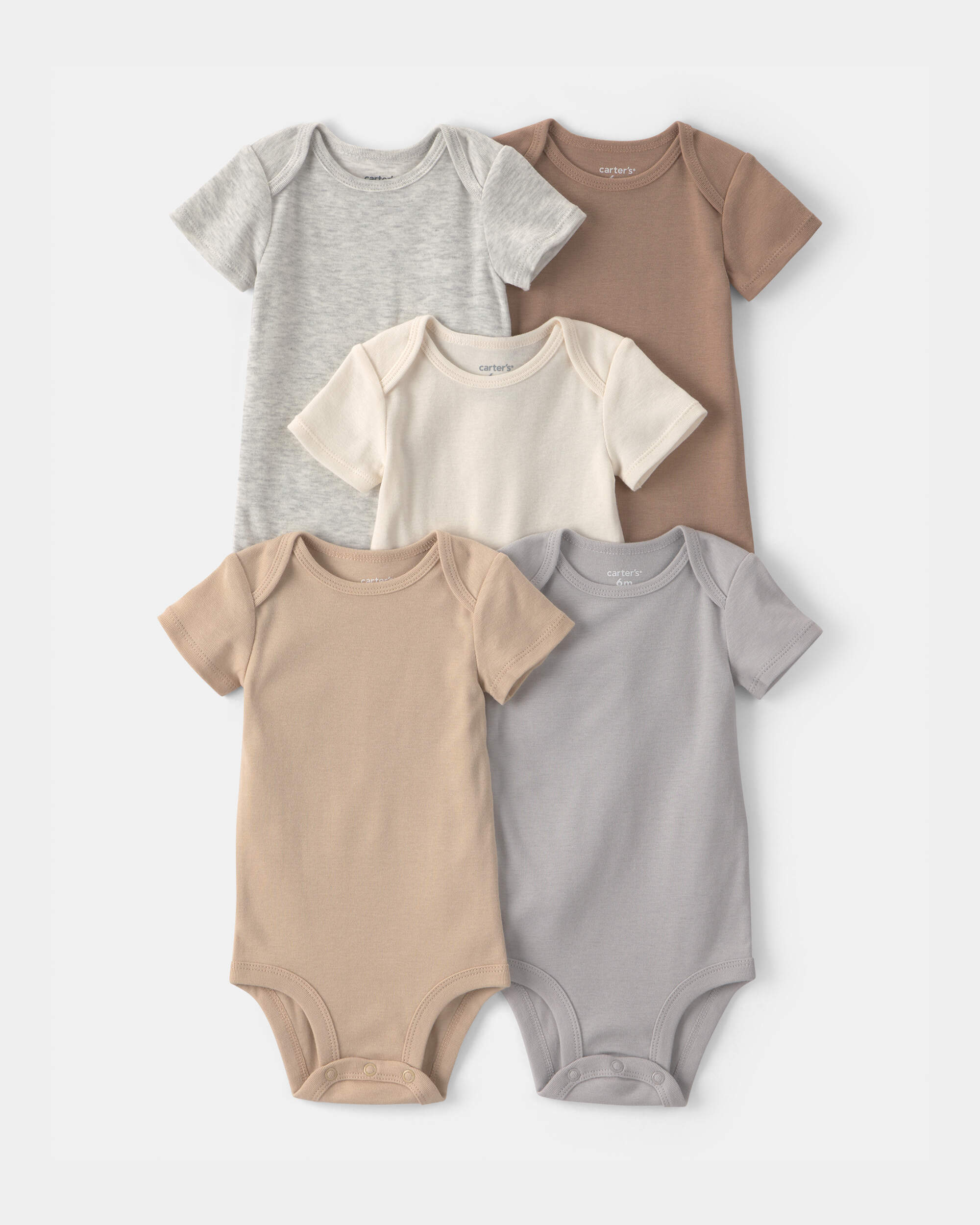 Baby 5-Pack Multipack Bodysuits