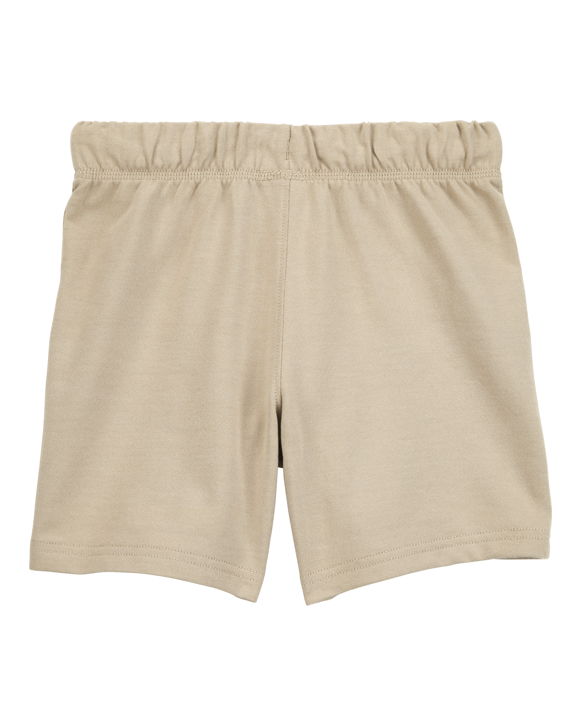 Boys Pull-On French Terry Shorts - Khaki