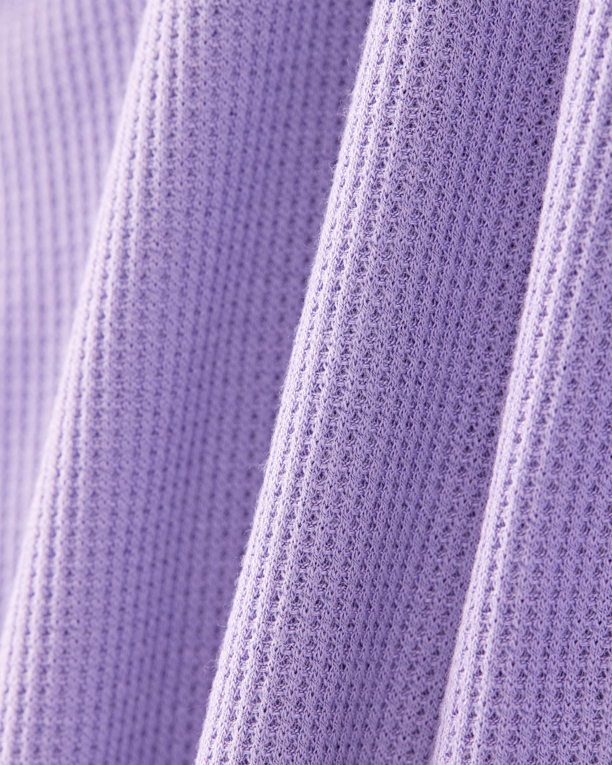 Baby Girl PurelySoft Long-Sleeve 2-Way Zip 1-Piece pyjamas - Purple