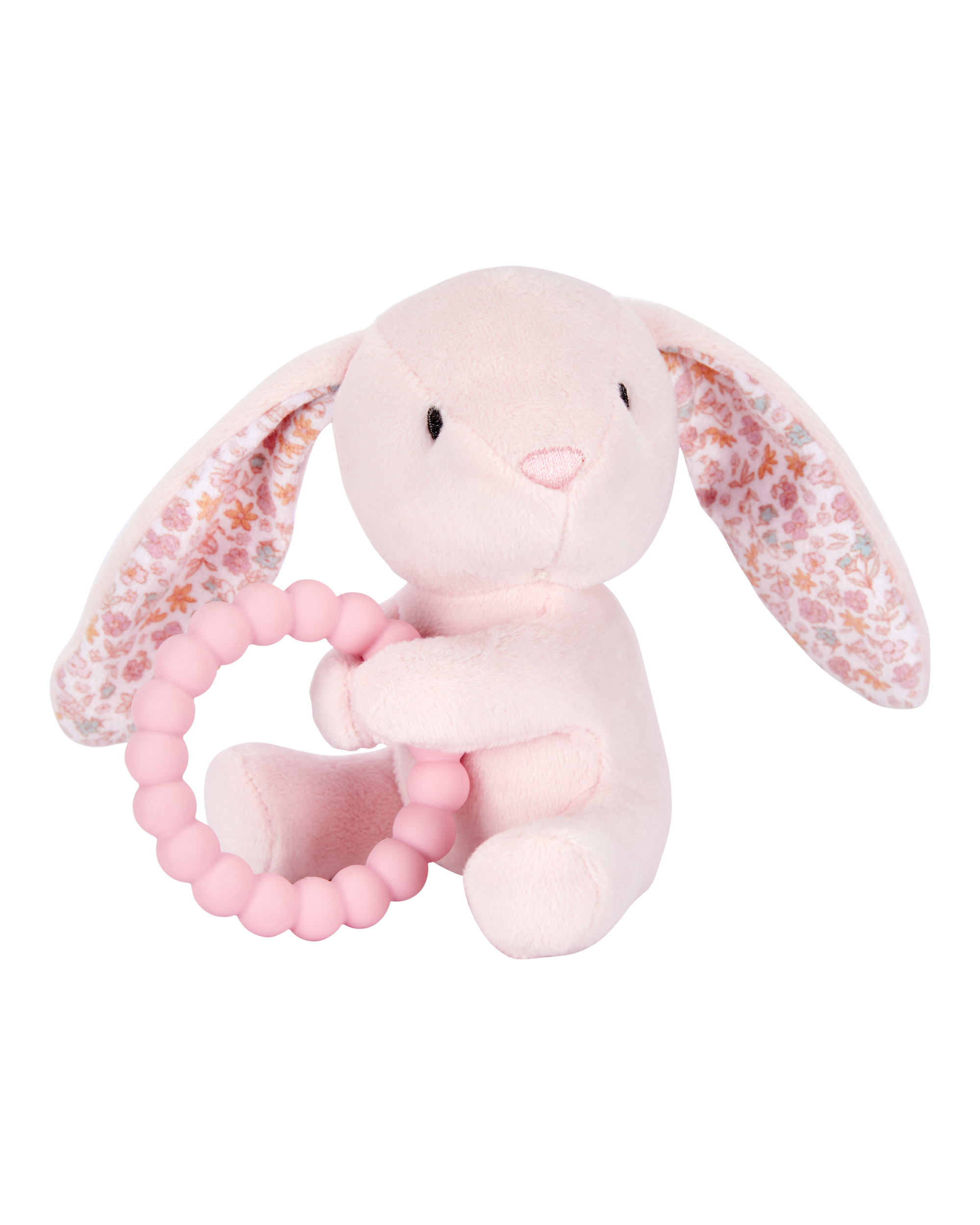 Baby Bunny Plush With Teether