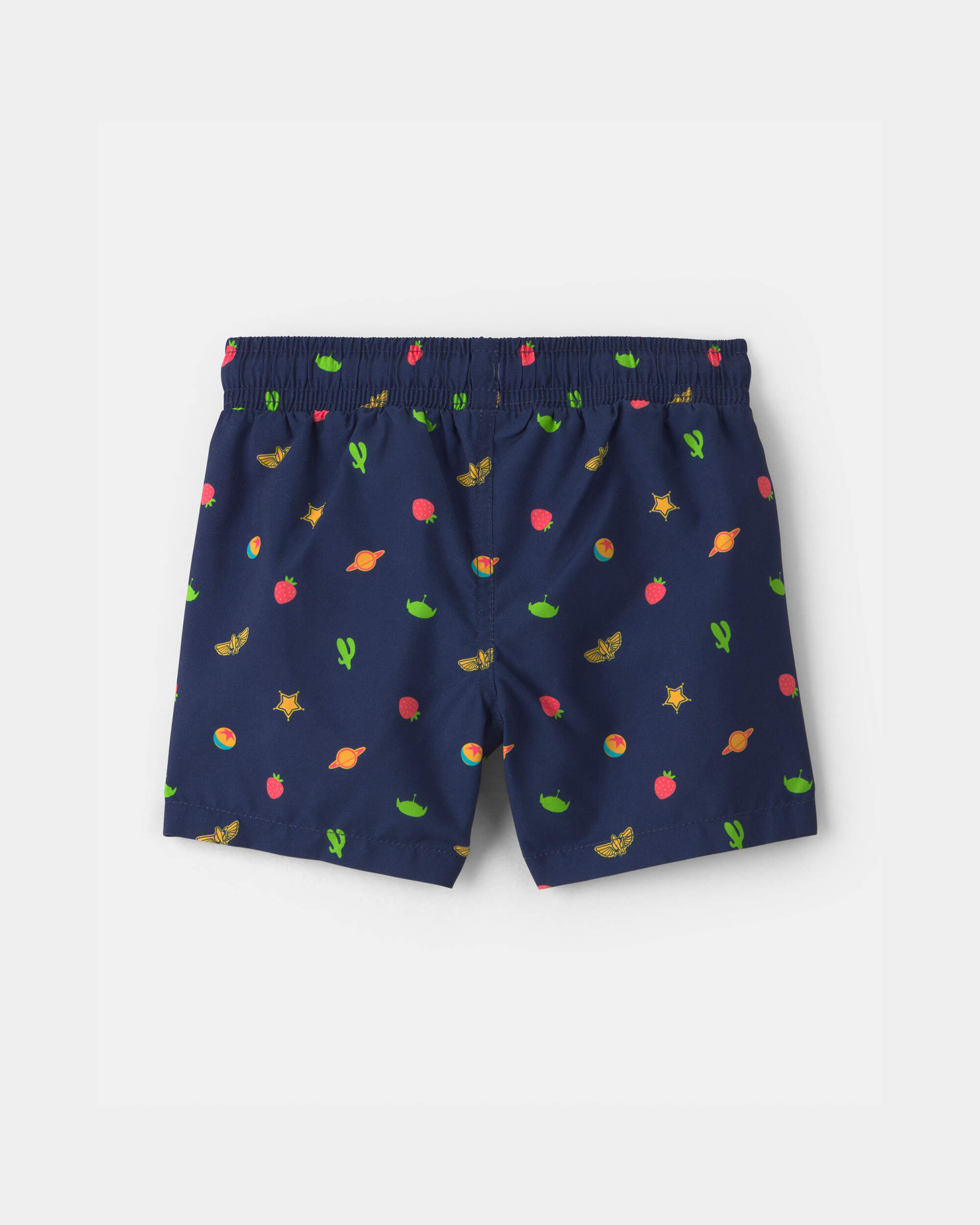 Toddler Boy ©Disney/Pixar Toy Story Swim Trunks - Navy Blue