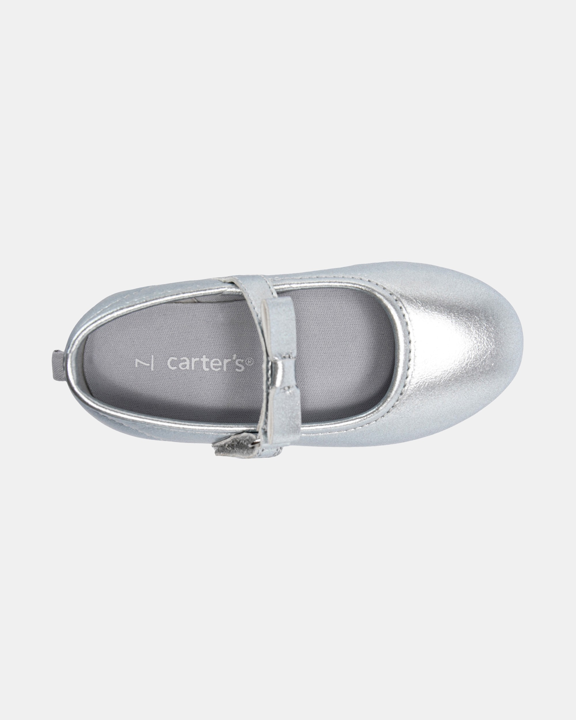 Toddler Girl Dress Shoes - Silver