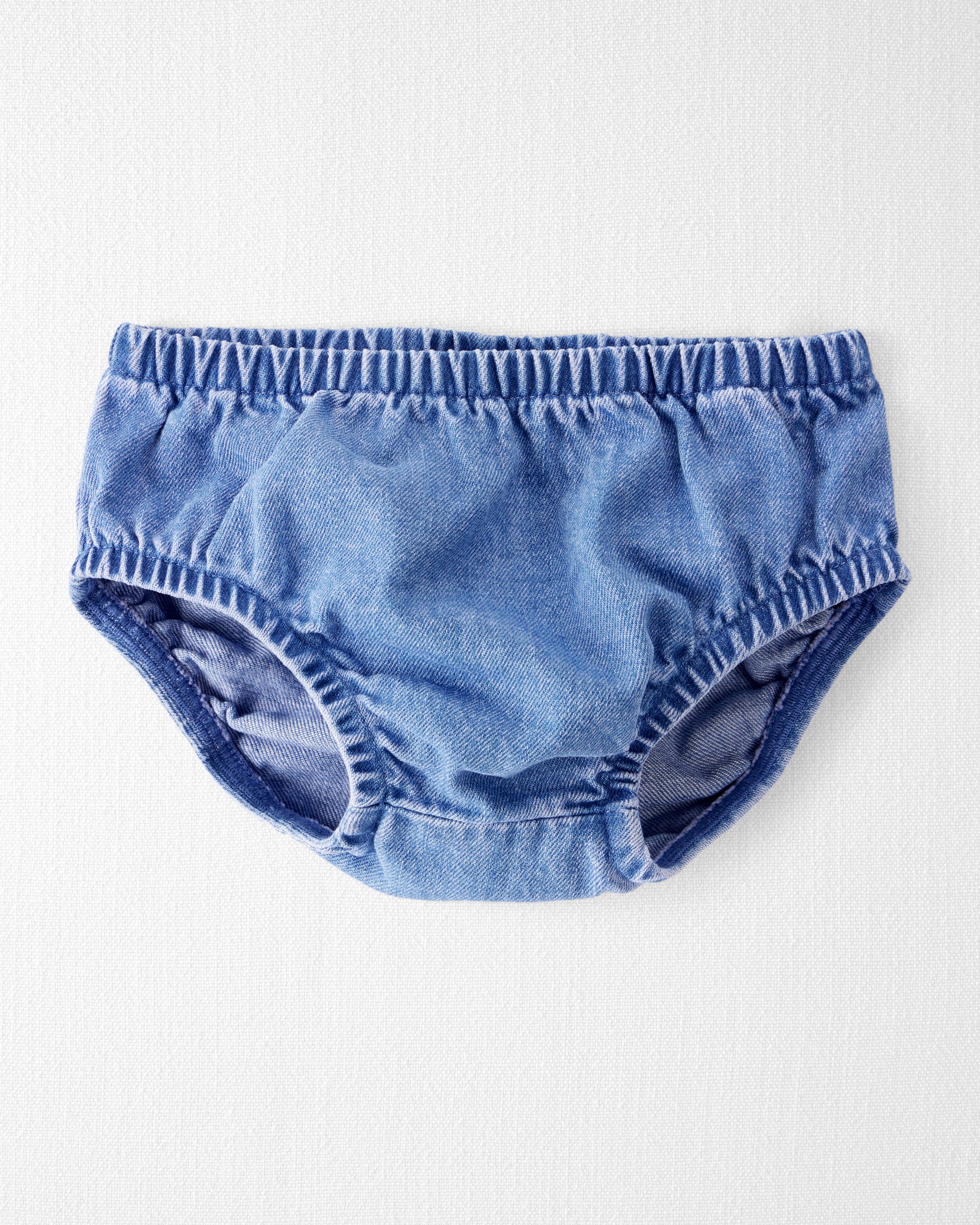 Baby Girl Organic Cotton Chambray Dress