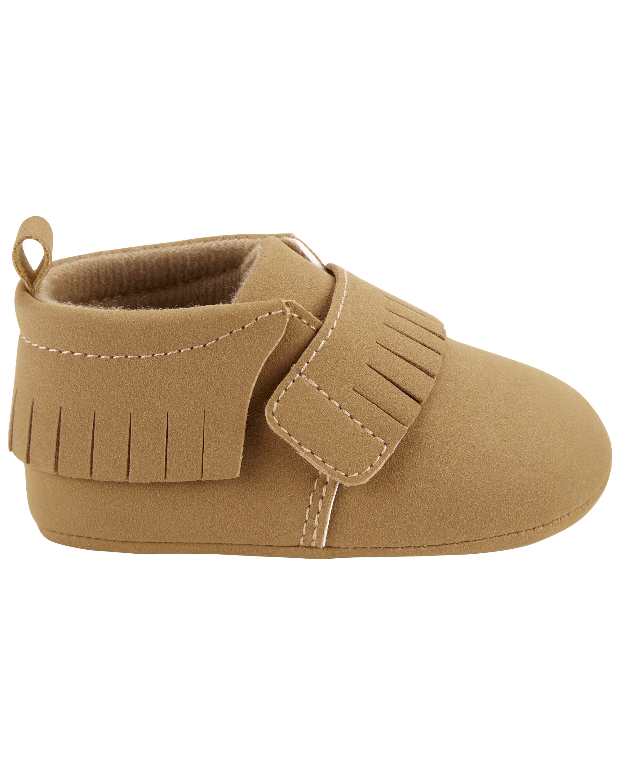 Brown Fringe Bootie Baby Shoes Carter s Oshkosh Canada