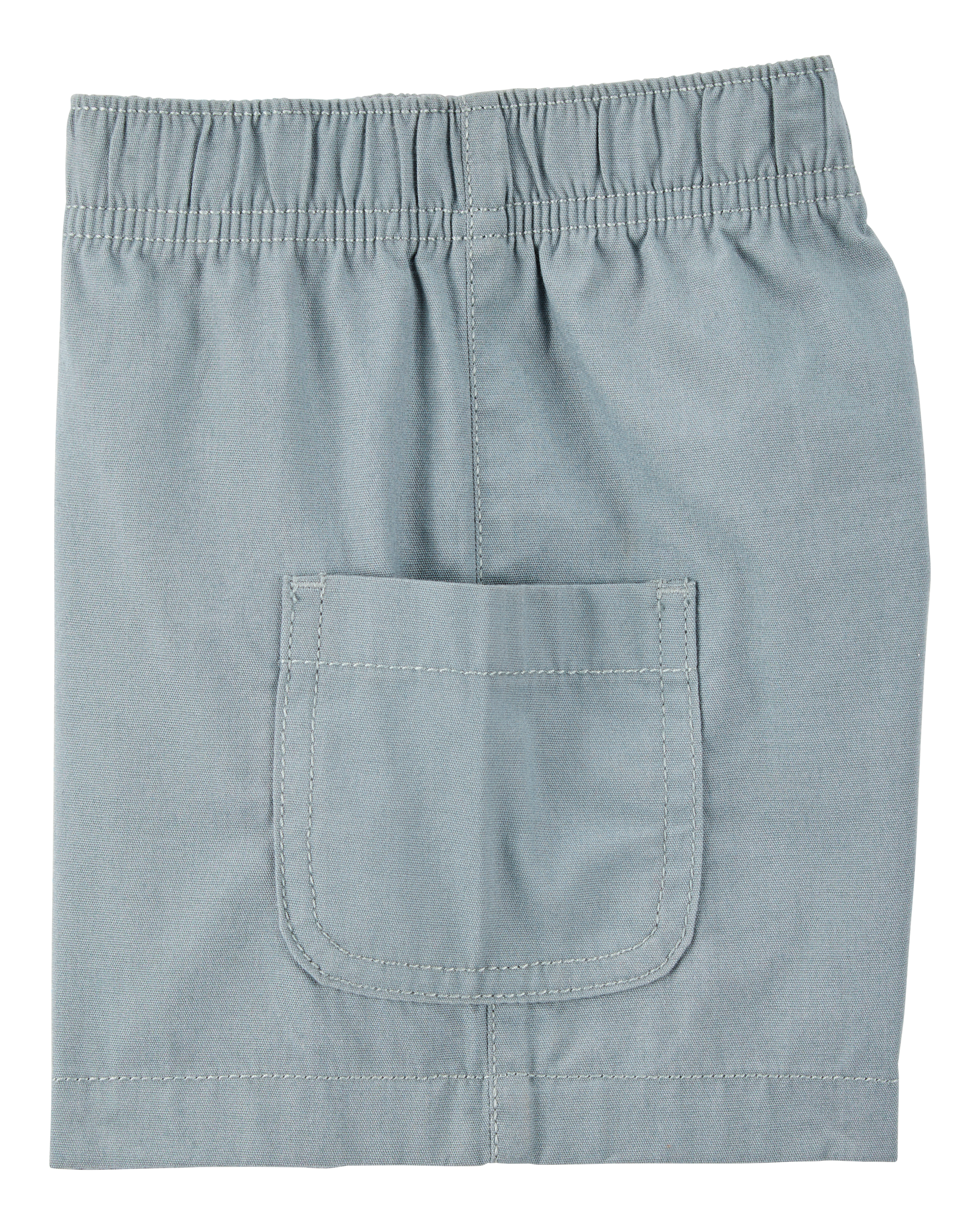 Toddler Boy 2-Piece Palm Tree Print Short Set - Ivory/Blue