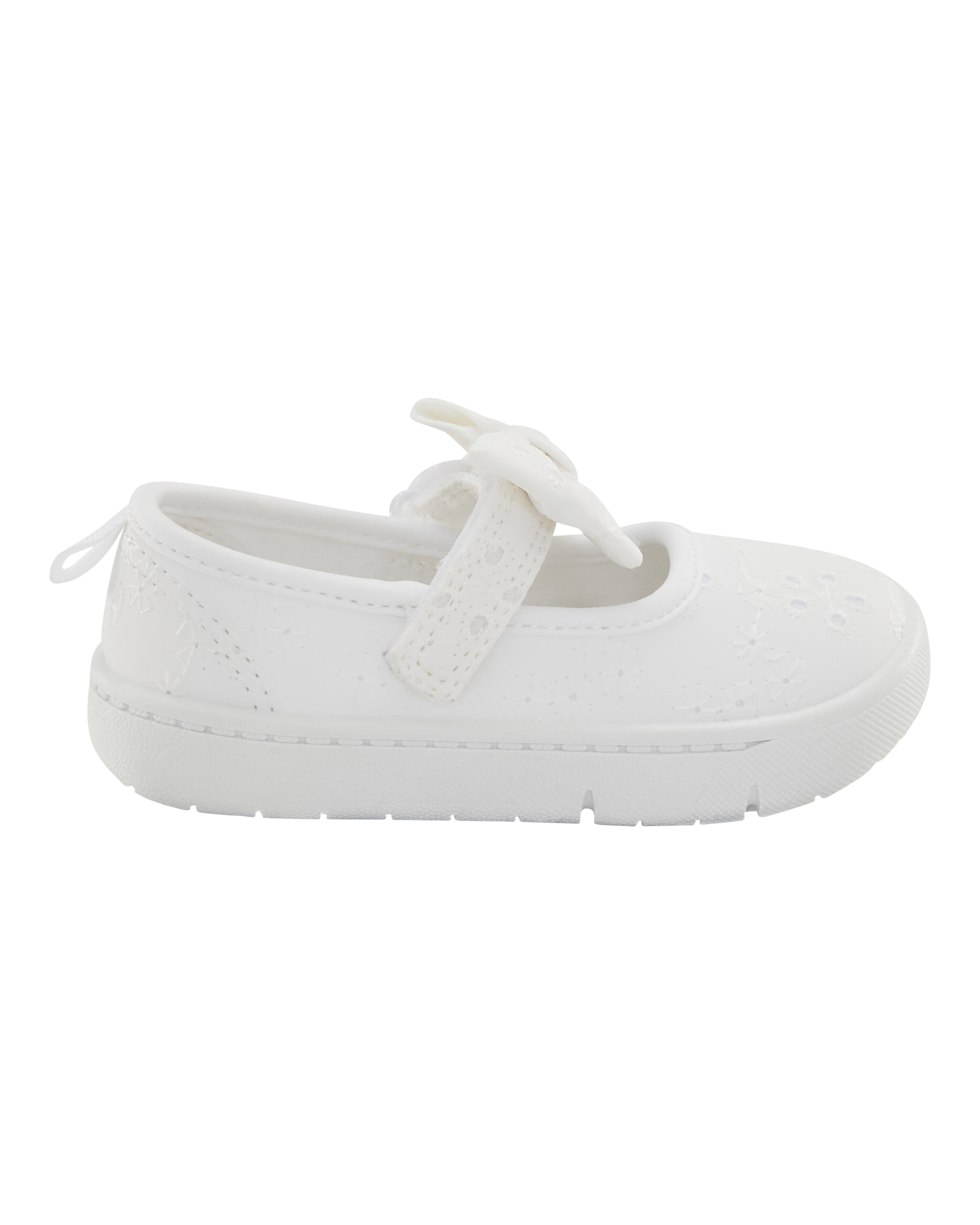 Baby  Every Step® First Walker Eyelet Mary Jane Sneakers - White