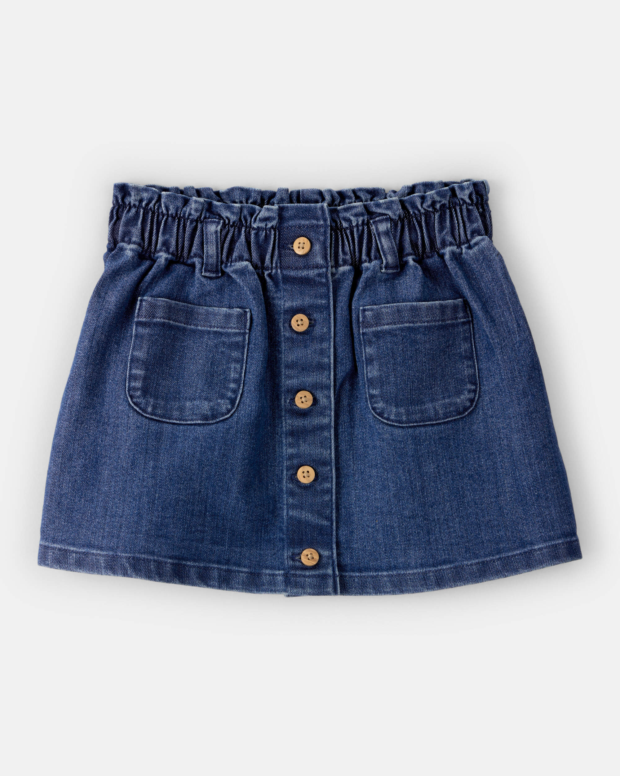 Toddler Girl Denim Skirt - Blue