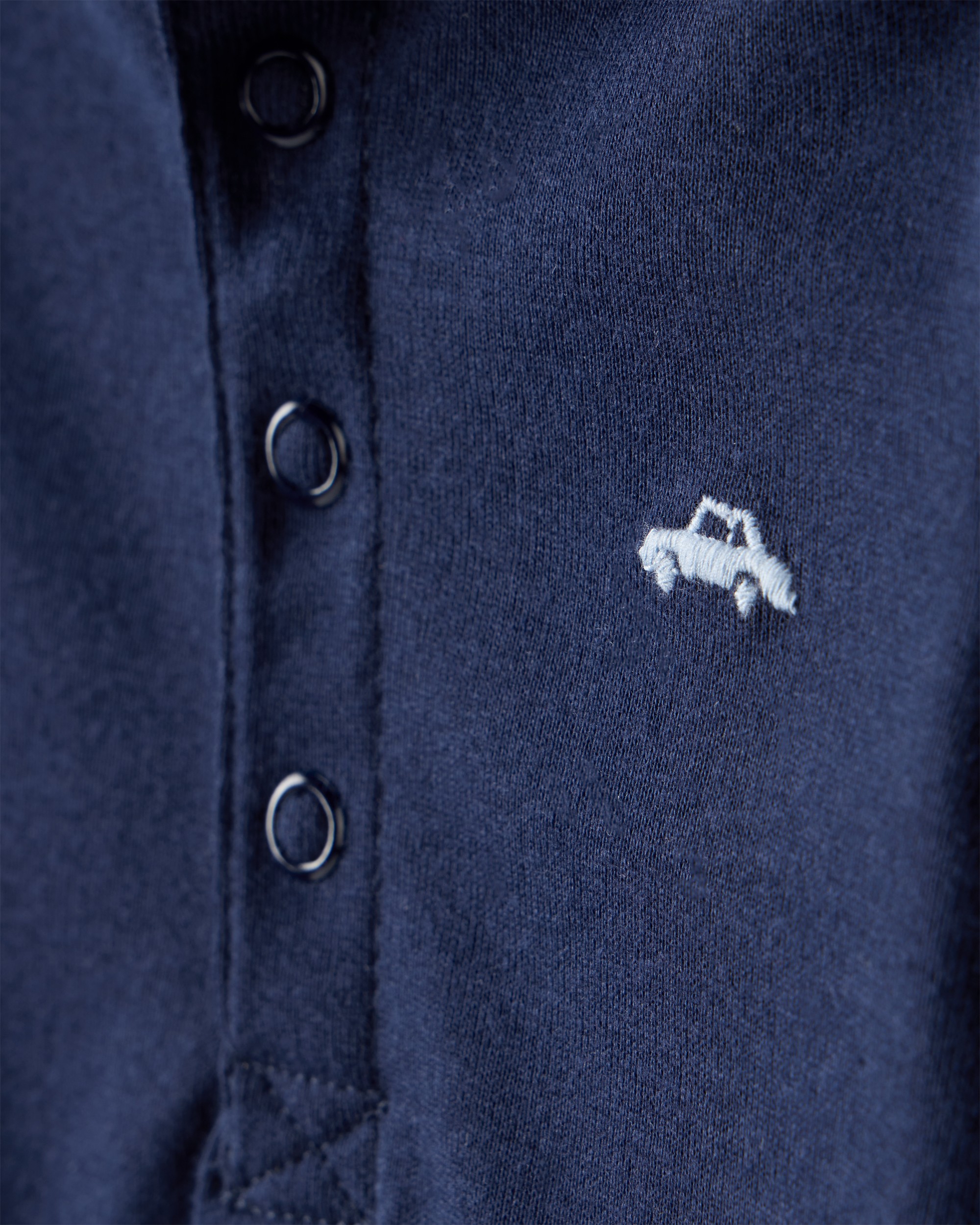 Baby Boy 2-Piece Car Bodysuit & Pant Set - Blue