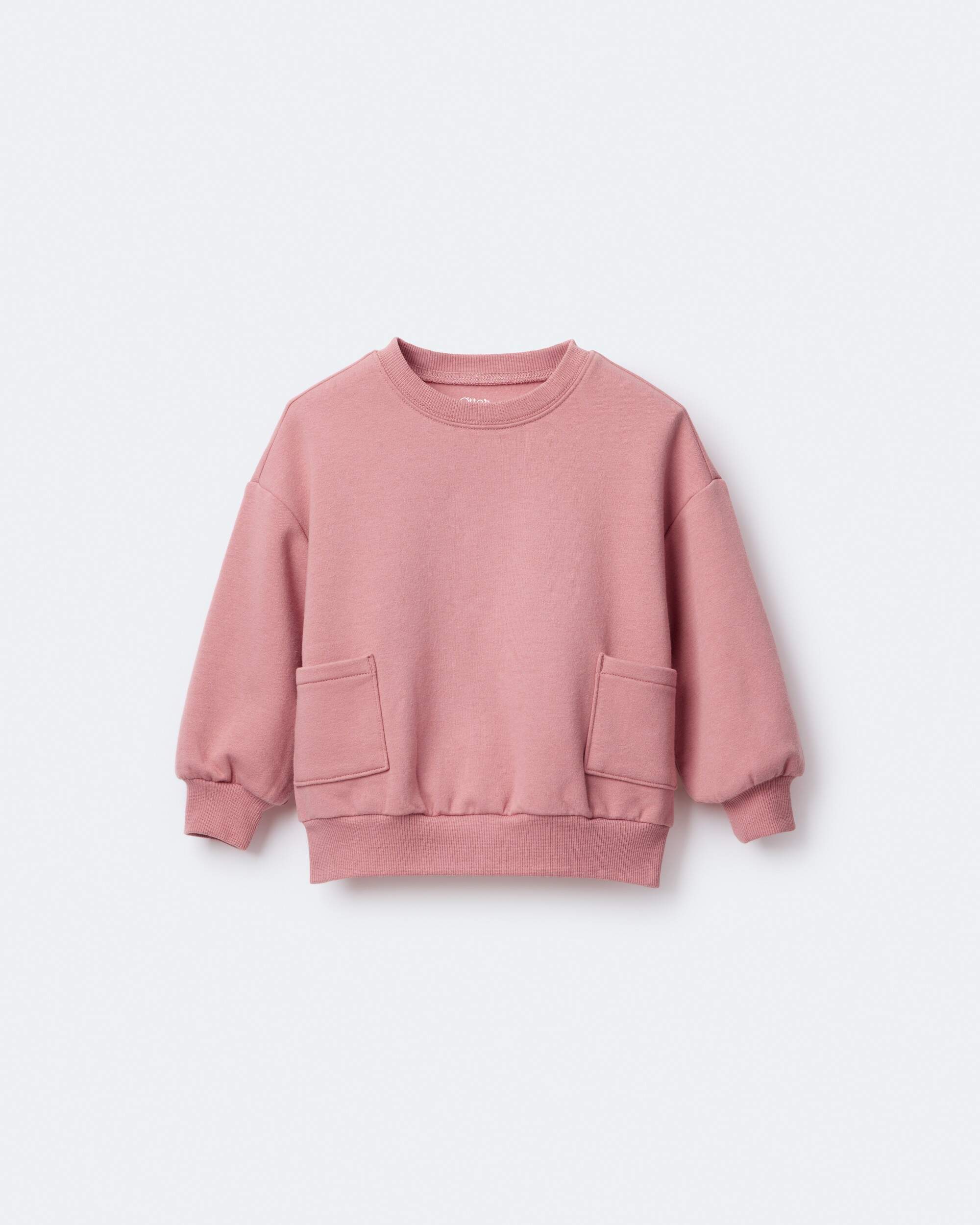Toddler Otter Sweatshirt™ with Pockets - Pink