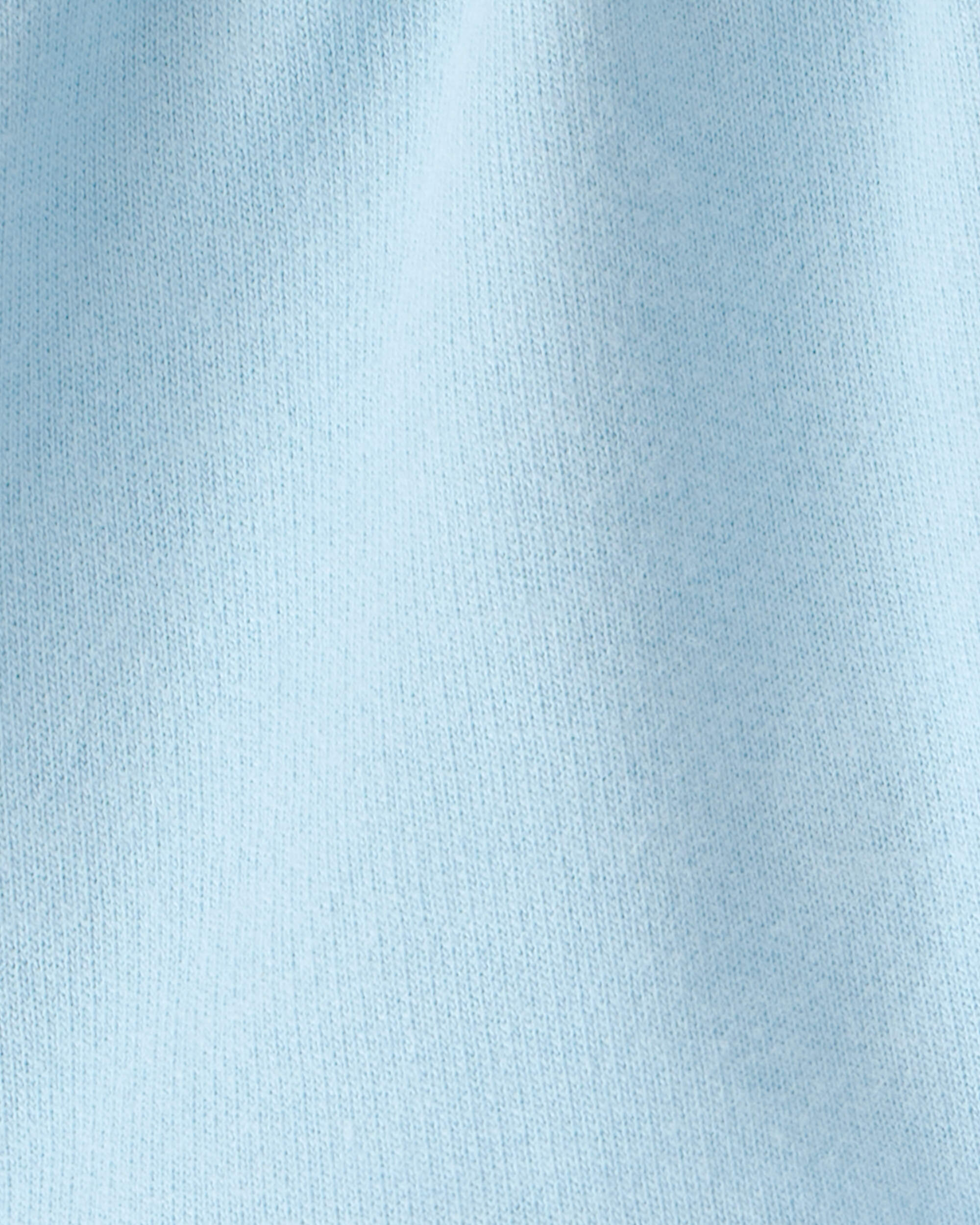 Baby Girl French Terry Shorts - Blue