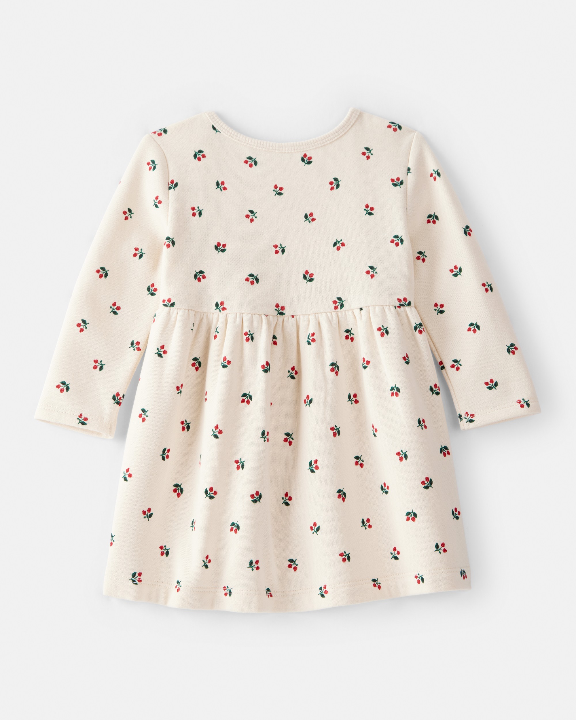 Baby Girl Holly Knit Dress - Ivory