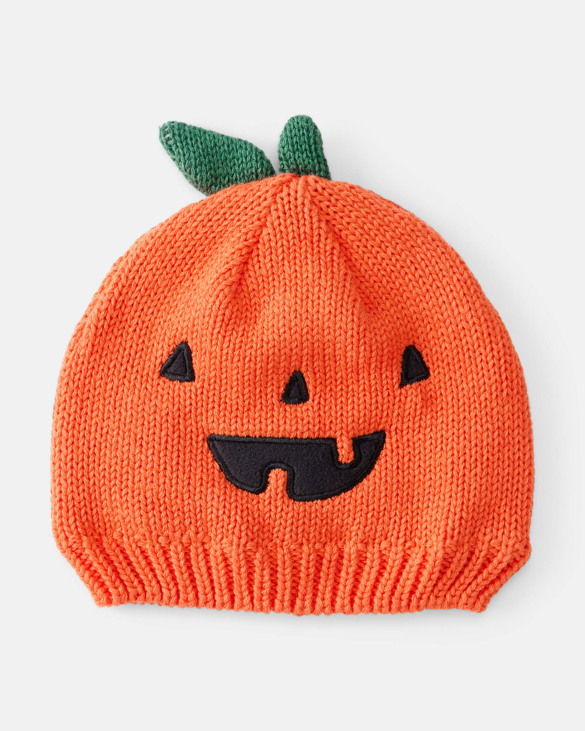 Baby Jack-O-Lantern Halloween Pumpkin Crochet Cap