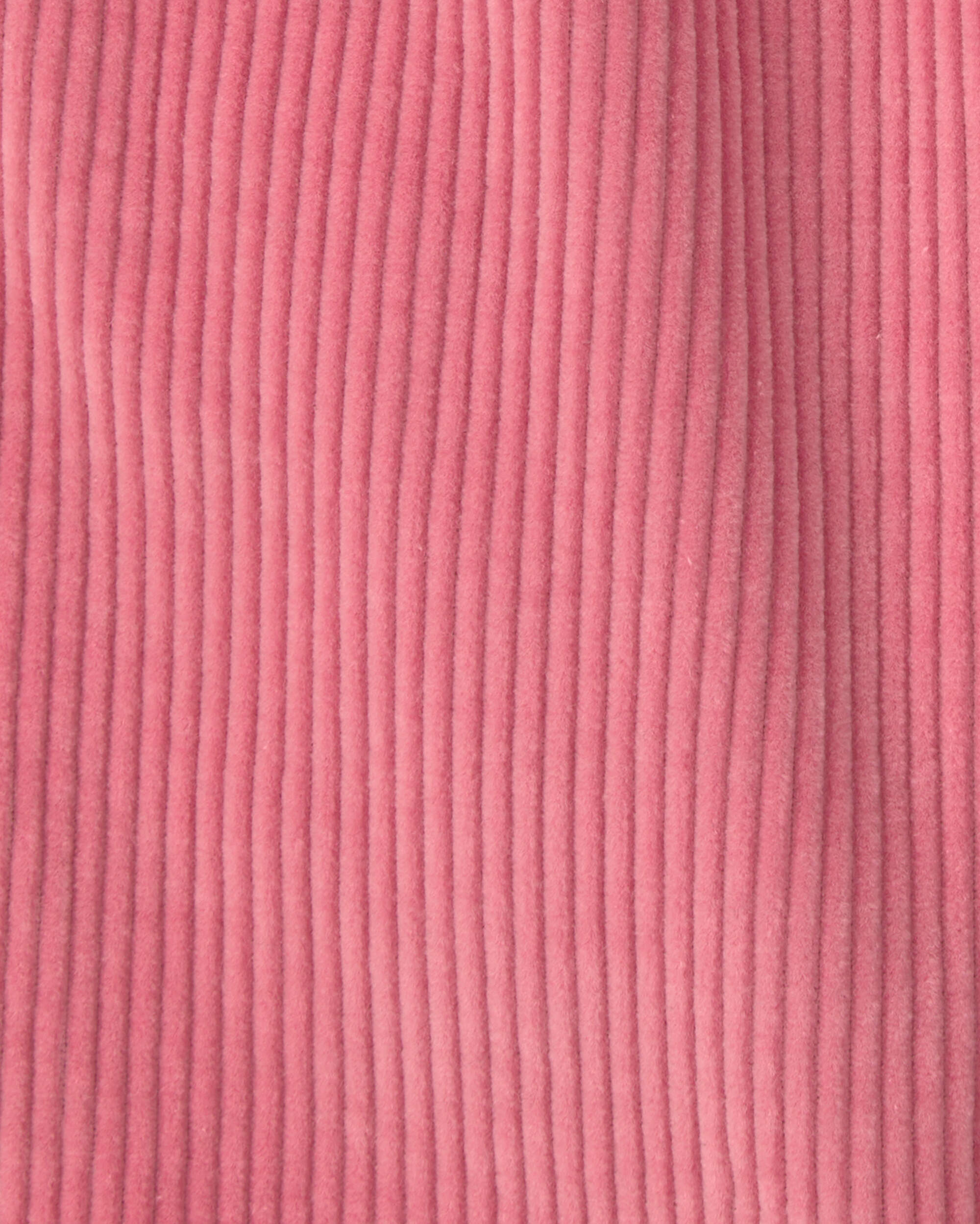 Baby Girl Organic Cotton Pull On Corduroy Pants