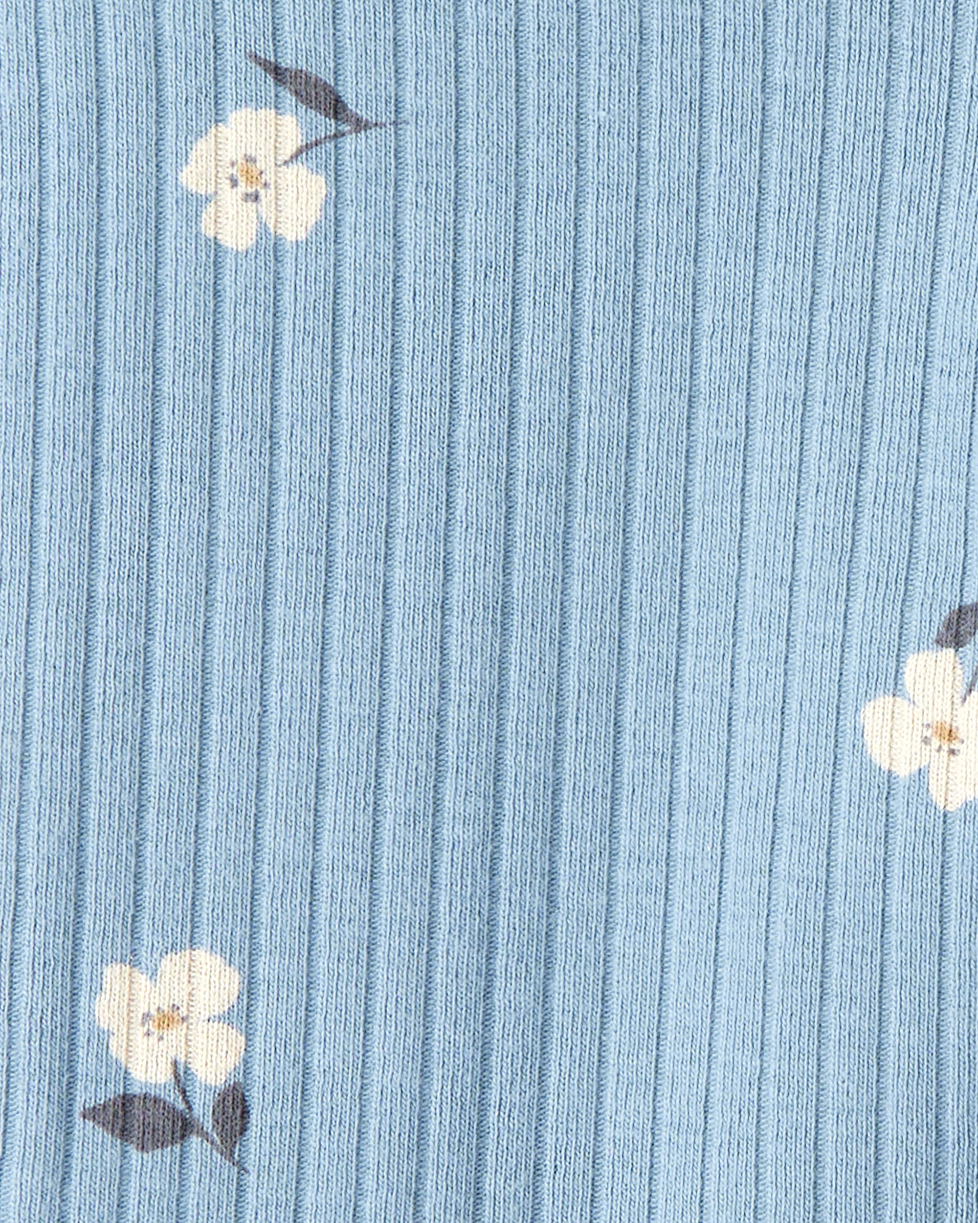Baby 2-Piece Floral Top & Pant Set - Blue