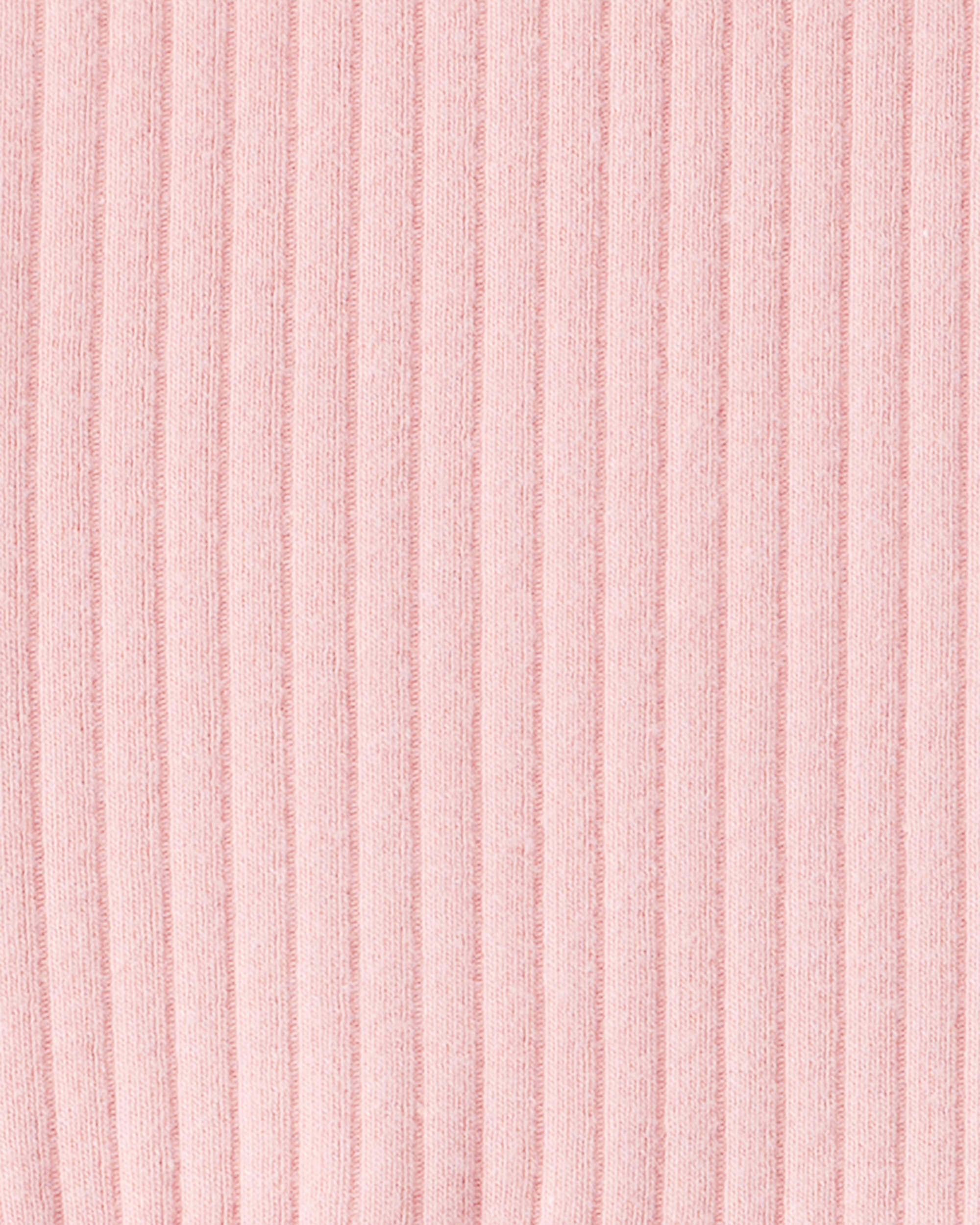 Baby Girl Long-Sleeve Peplum Top - Pink