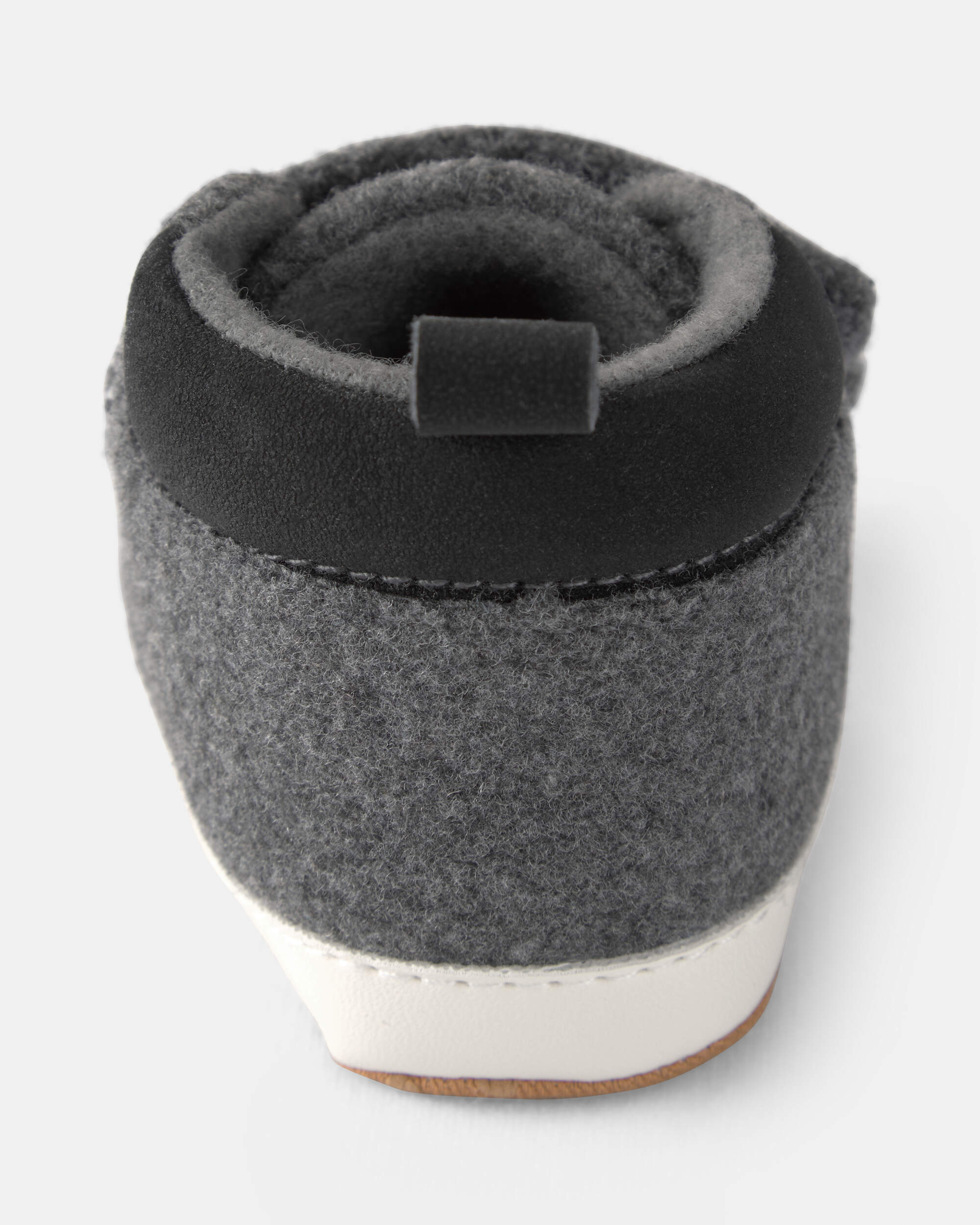 Baby Boy Double Strap Boots - Grey