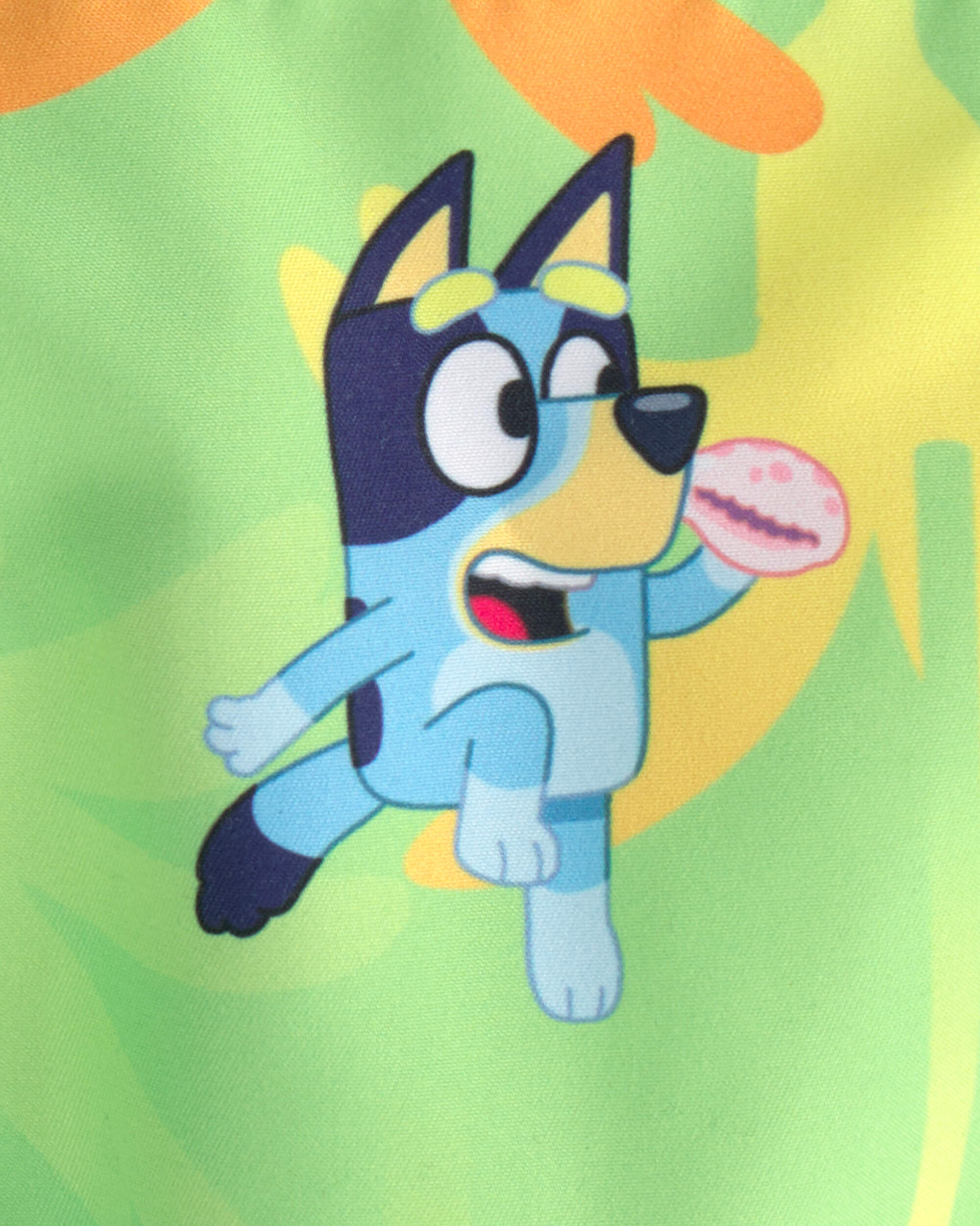 Toddler Boy Bluey™ Swim Trunks - Green