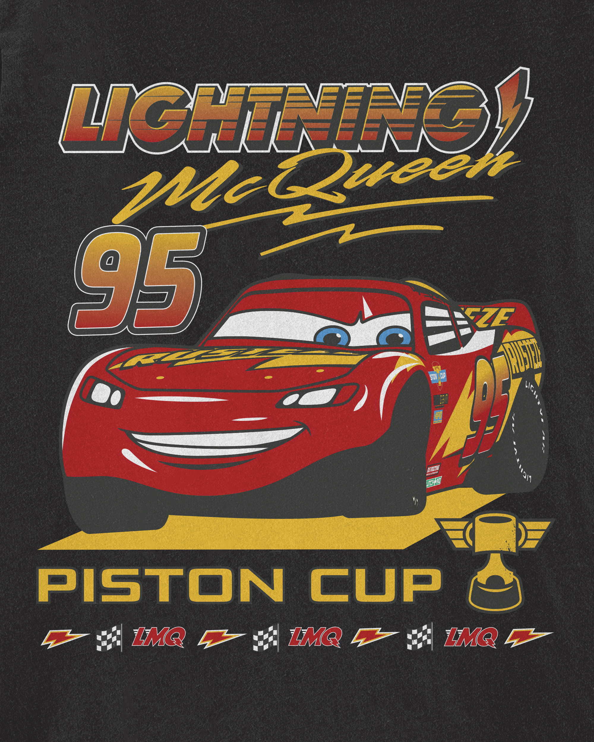 Kid Disney/Pixar© Cars Short-Sleeve Graphic Tee - Black
