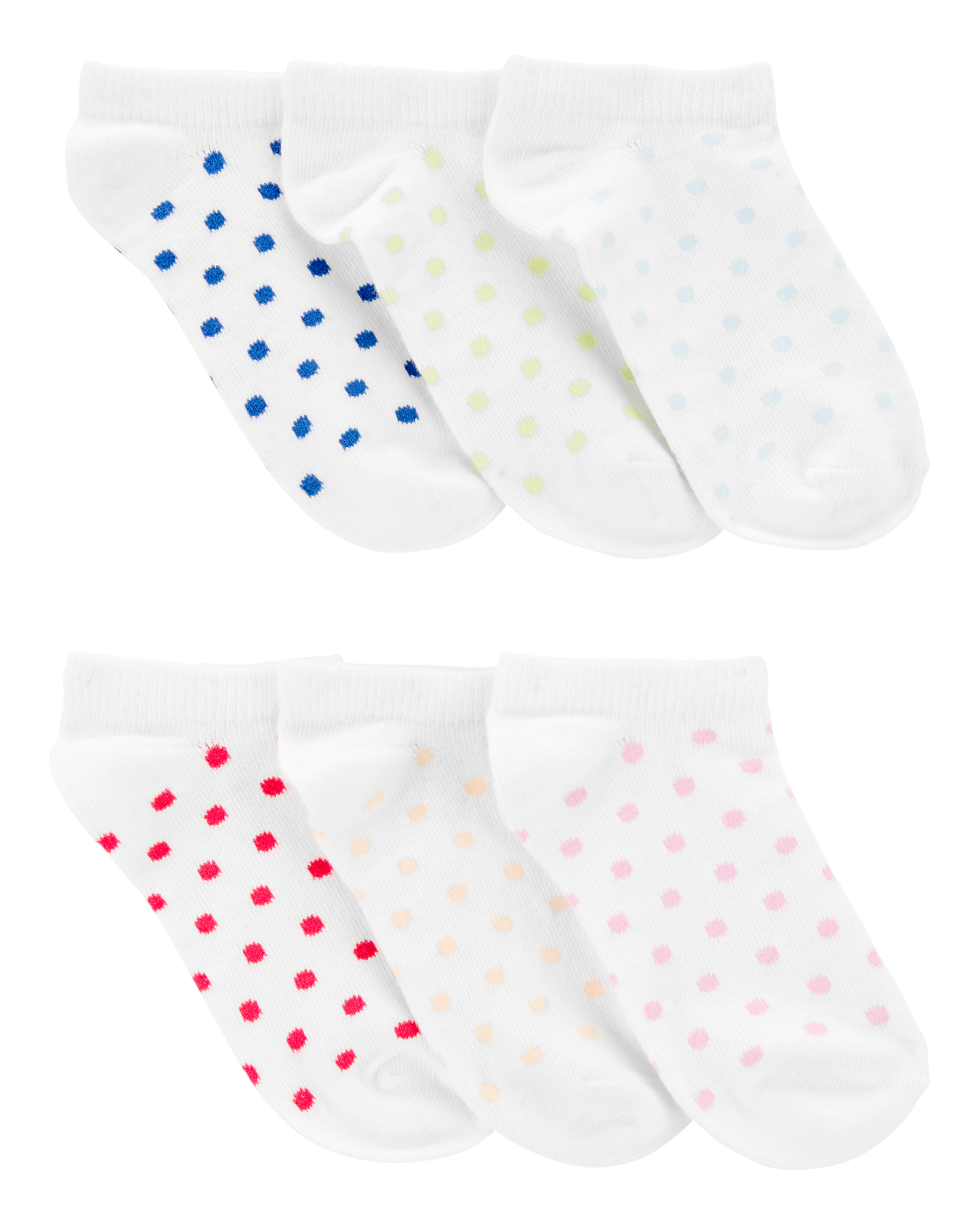 Kid 6-Pack No-Show Socks