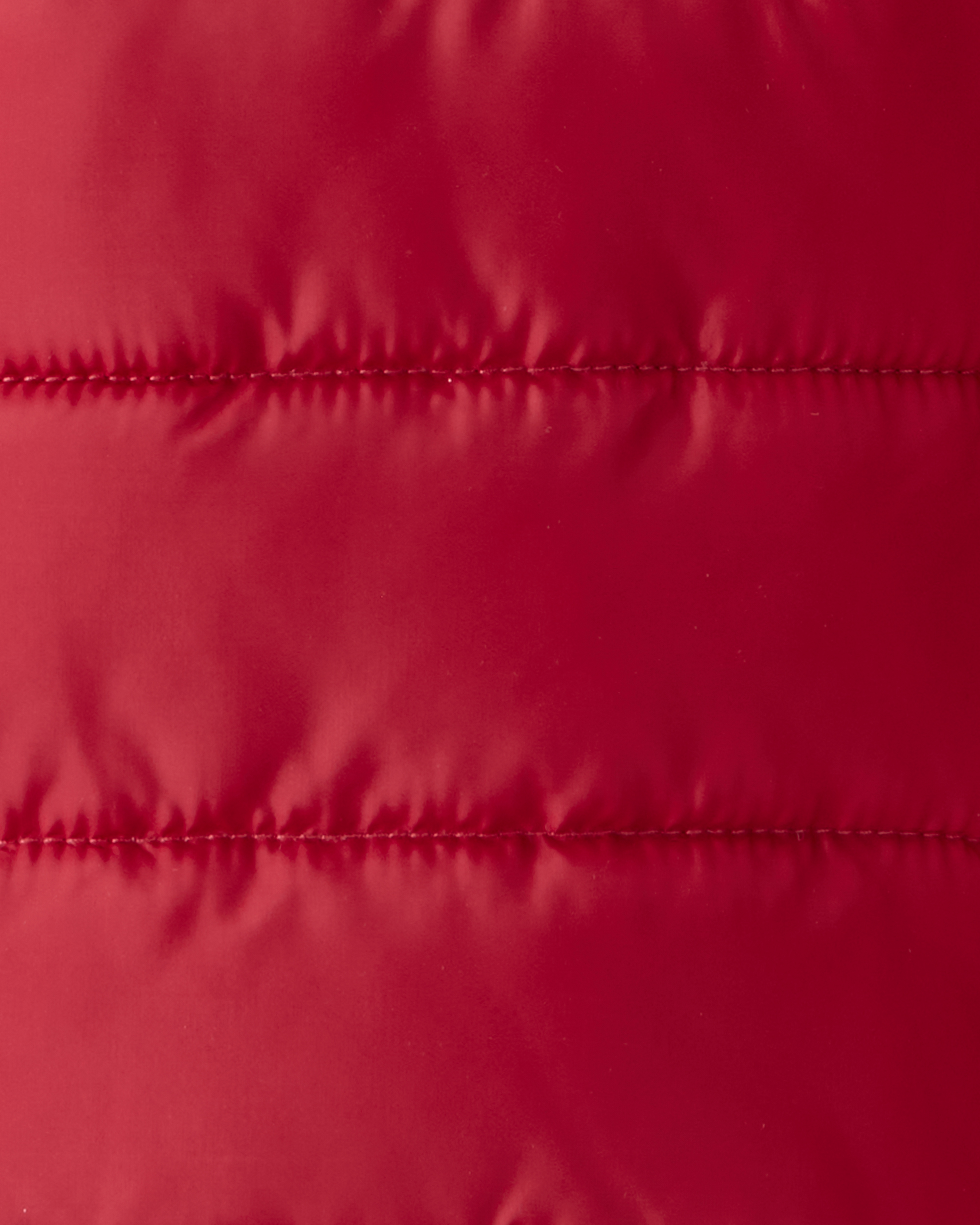 Kid Hooded Puffer Jacket - Red