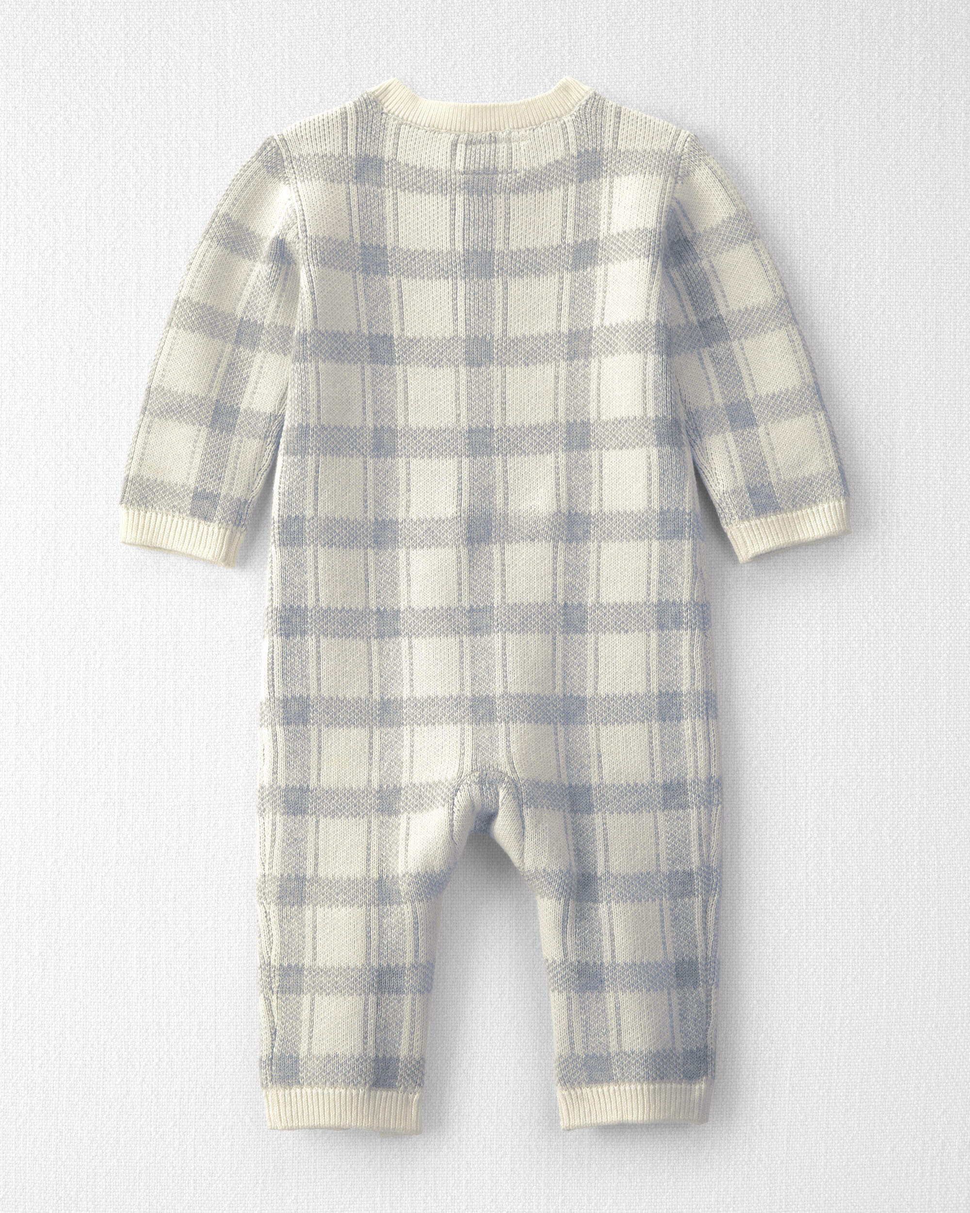 Baby Organic Cotton Sweater Knit Jumpsuit