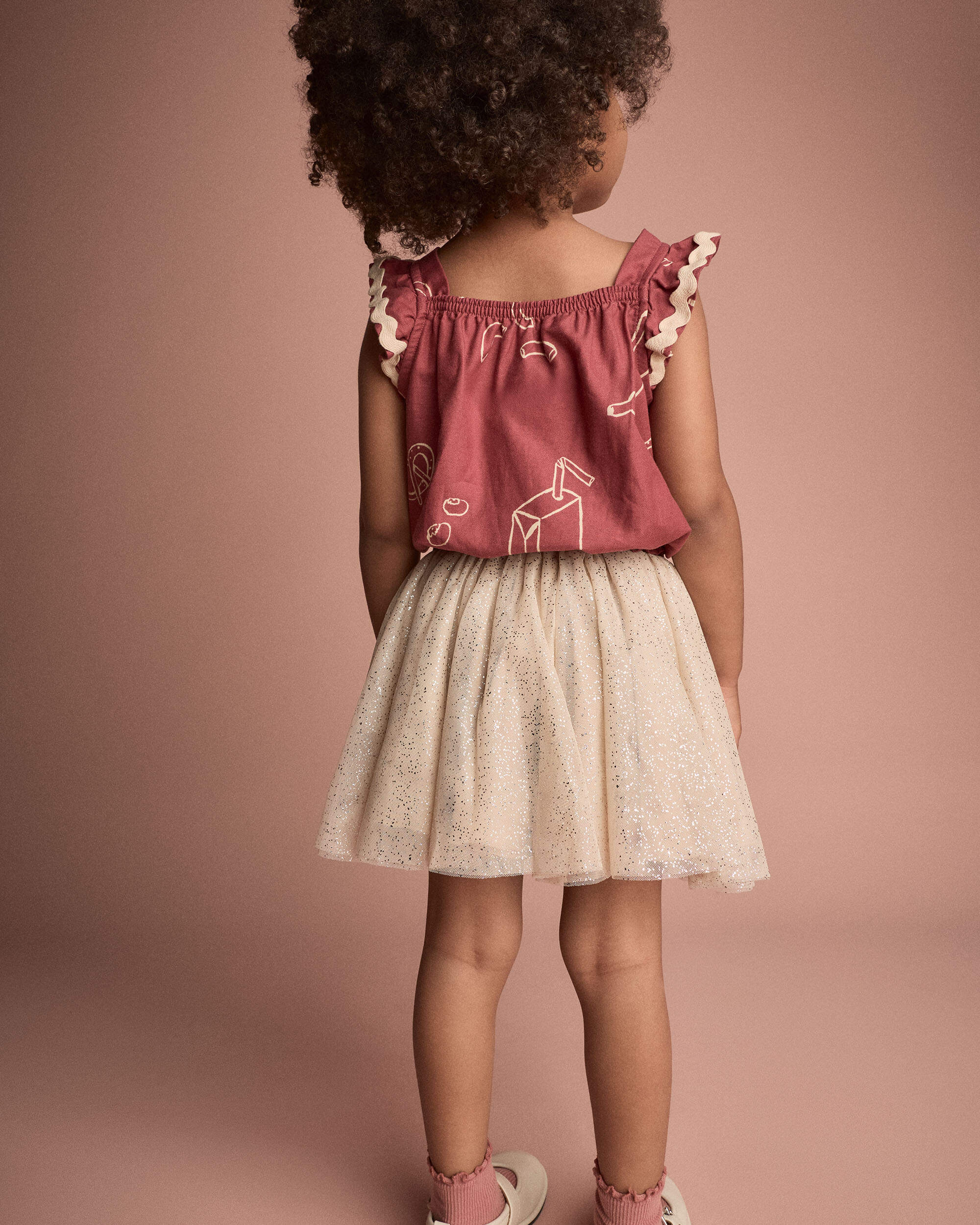 Toddler Girl Avenue Twirl™ Mini Skirt - Khaki