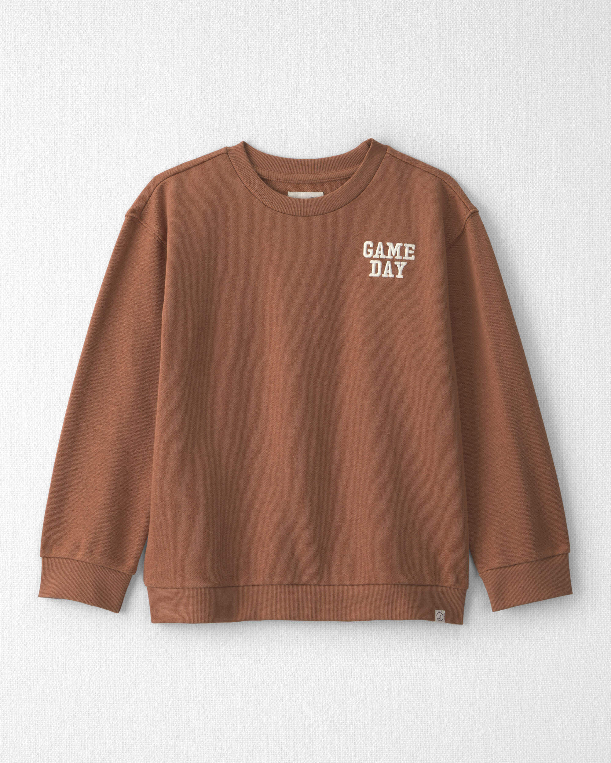 Kids Organic Cotton 'Game Day' French Terry Sweatshirt