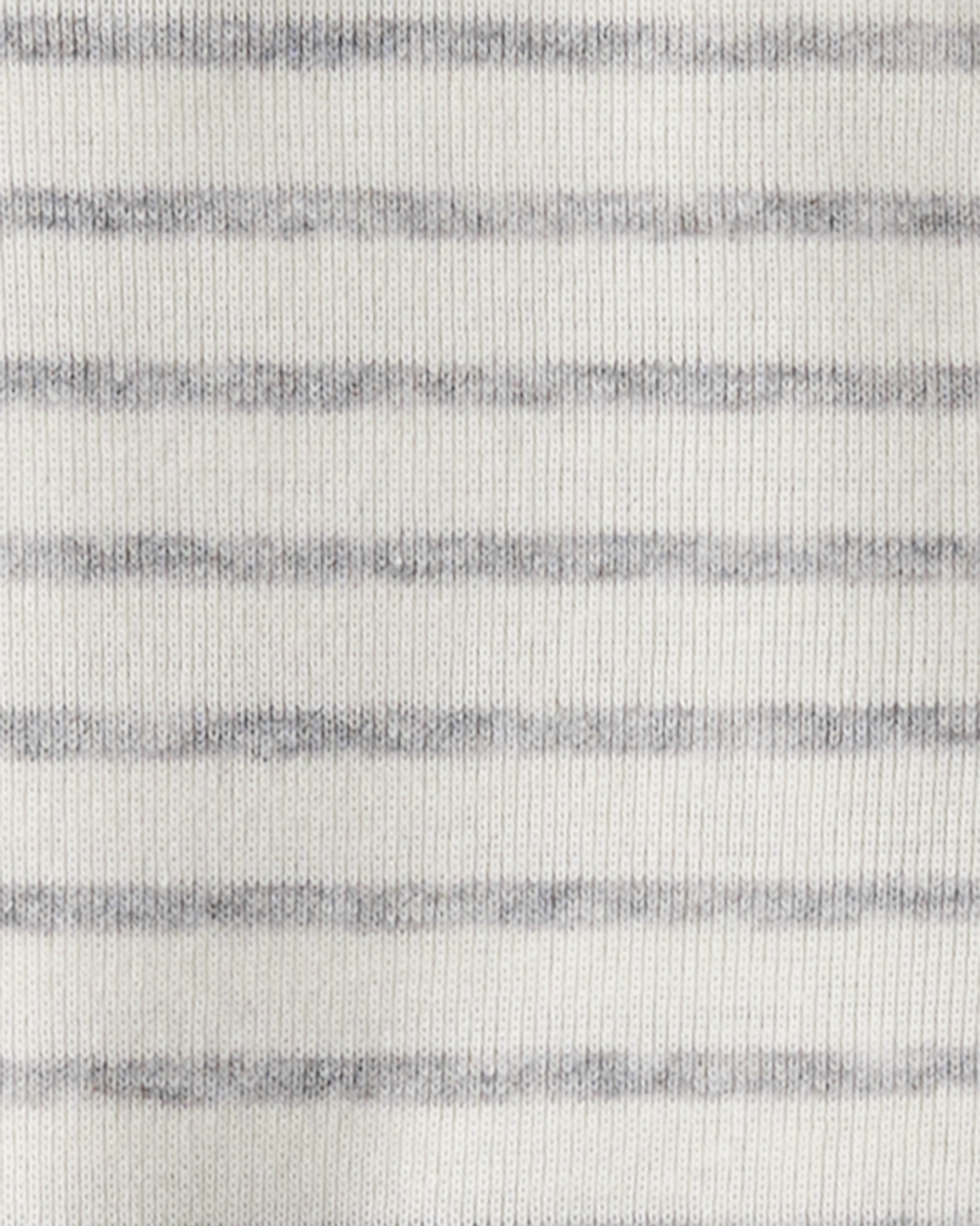 Baby Boy 5-Pack Hippo Multipack Bodysuits - Brown/Blue/White