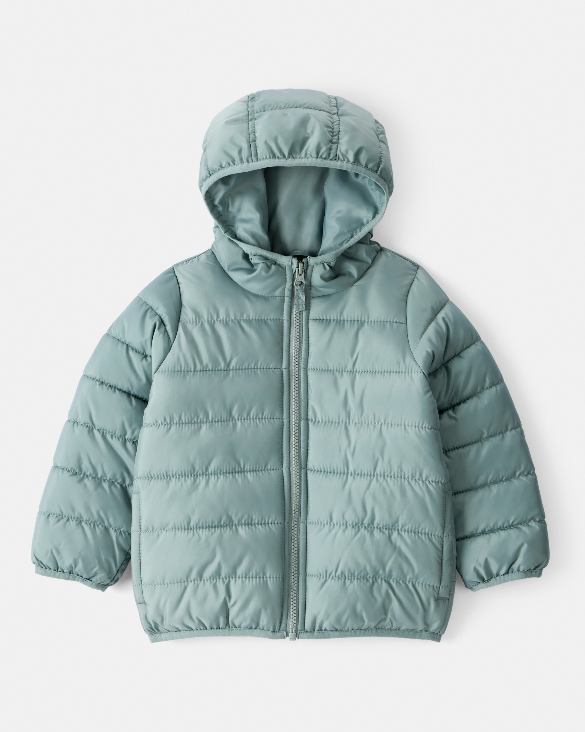 Toddler Hooded Puffer Jacket - Green