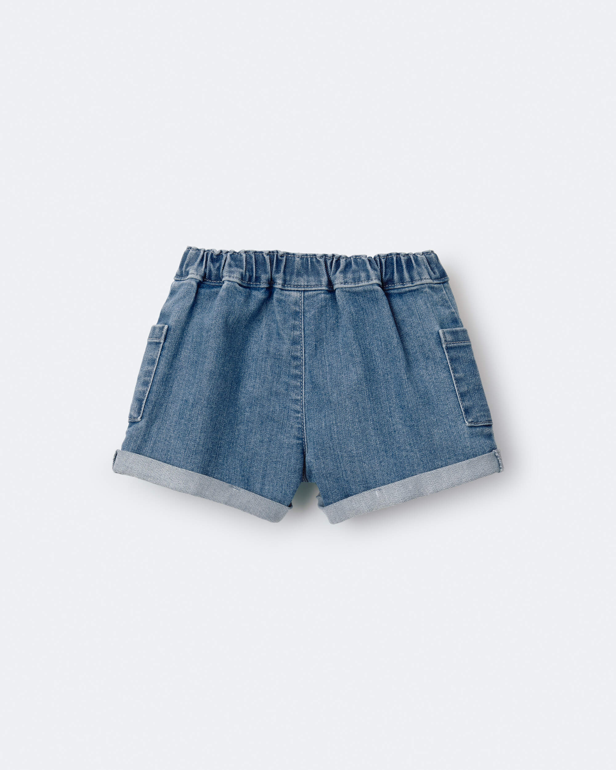 Toddler Girl Mom Short Denim