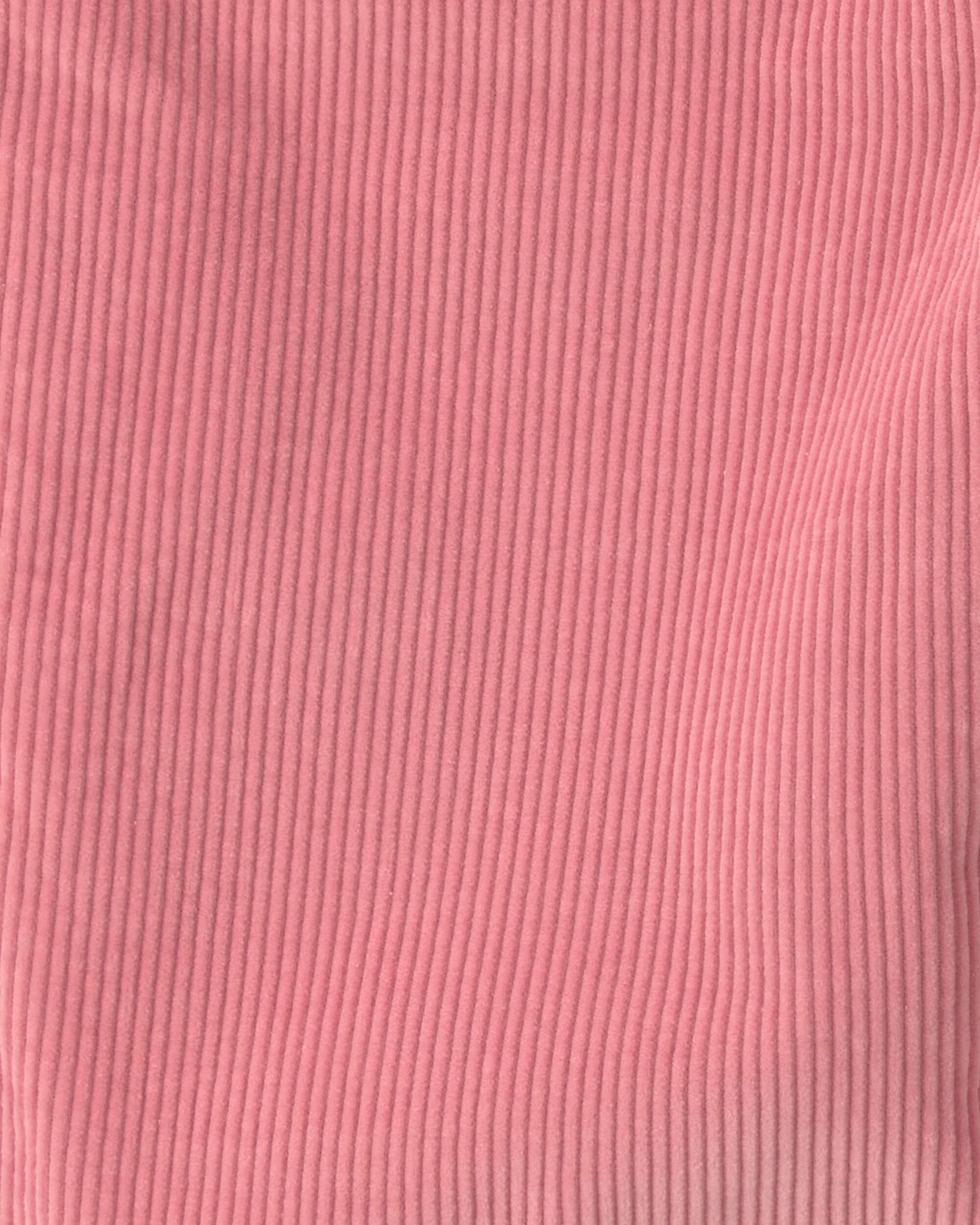 Girls Organic Cotton Pull On Corduroy Pants