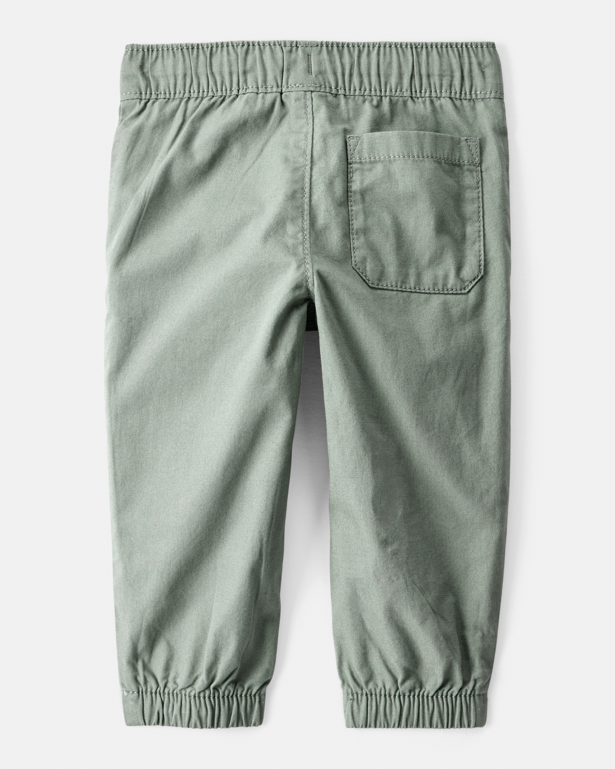 Baby Boy Cotton Pull-On Fashion Pants - Green