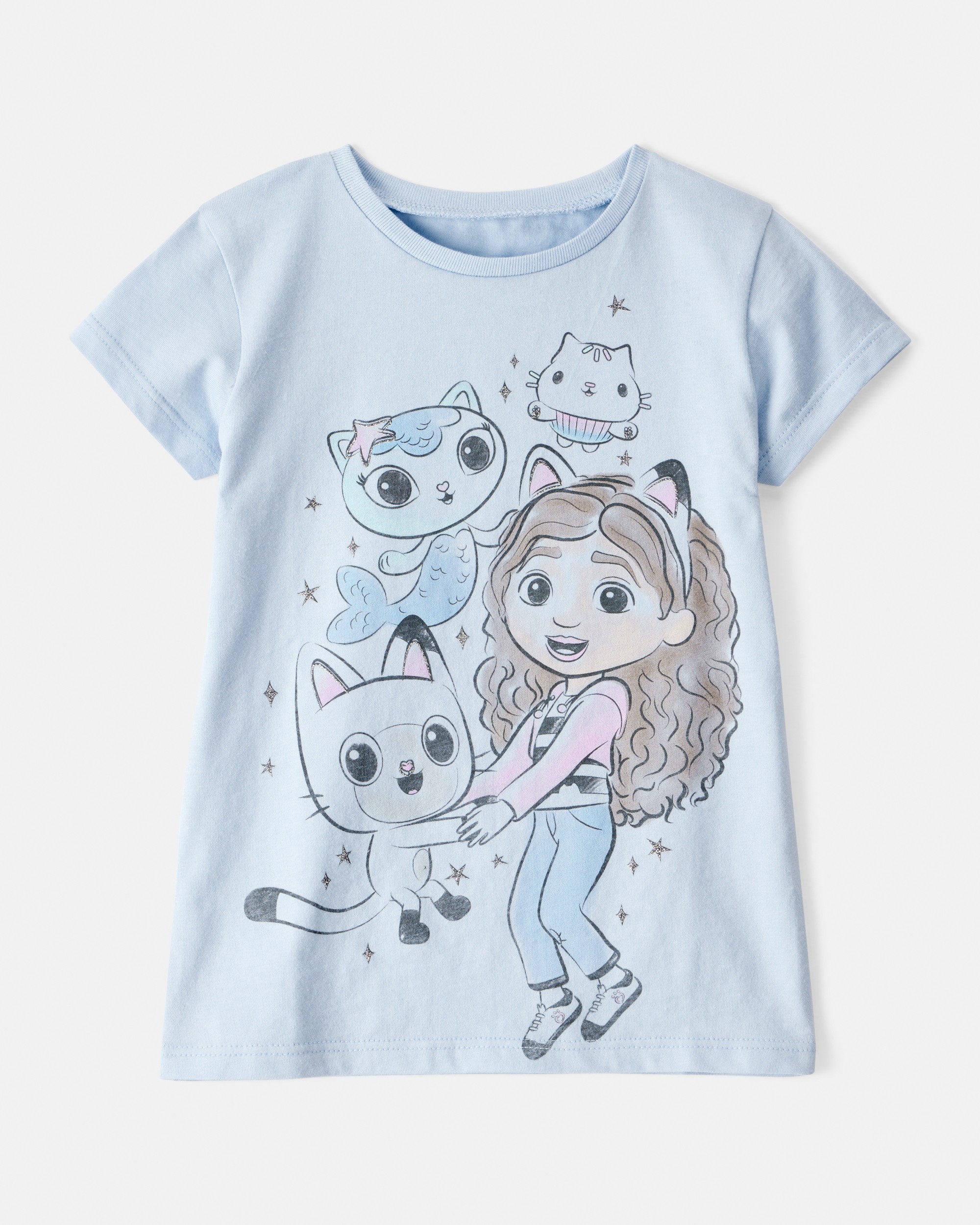 Toddler Girl Gabby's Dollhouse Short-Sleeve Graphic Tee - Blue