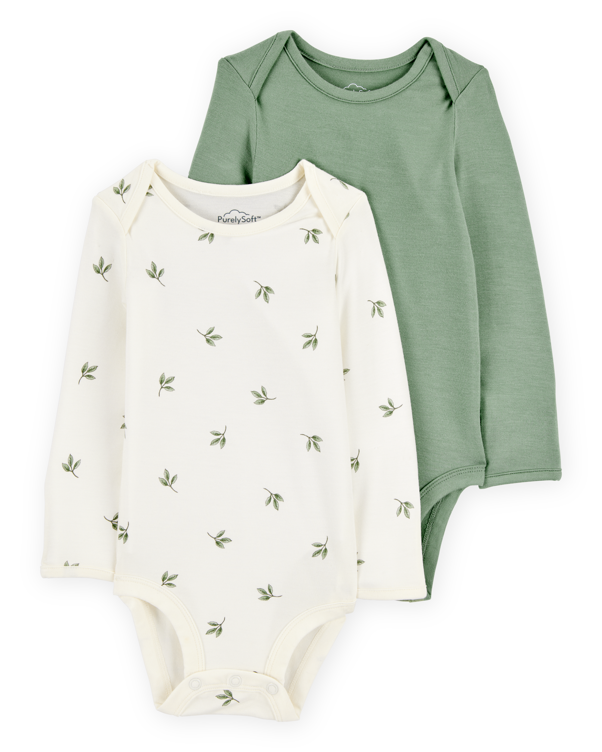 Baby 2-Pack Long-Sleeve Bodysuits
